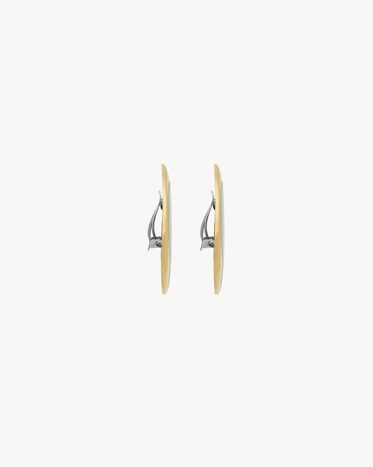 SHIELD EARRINGS IN METAL - 3