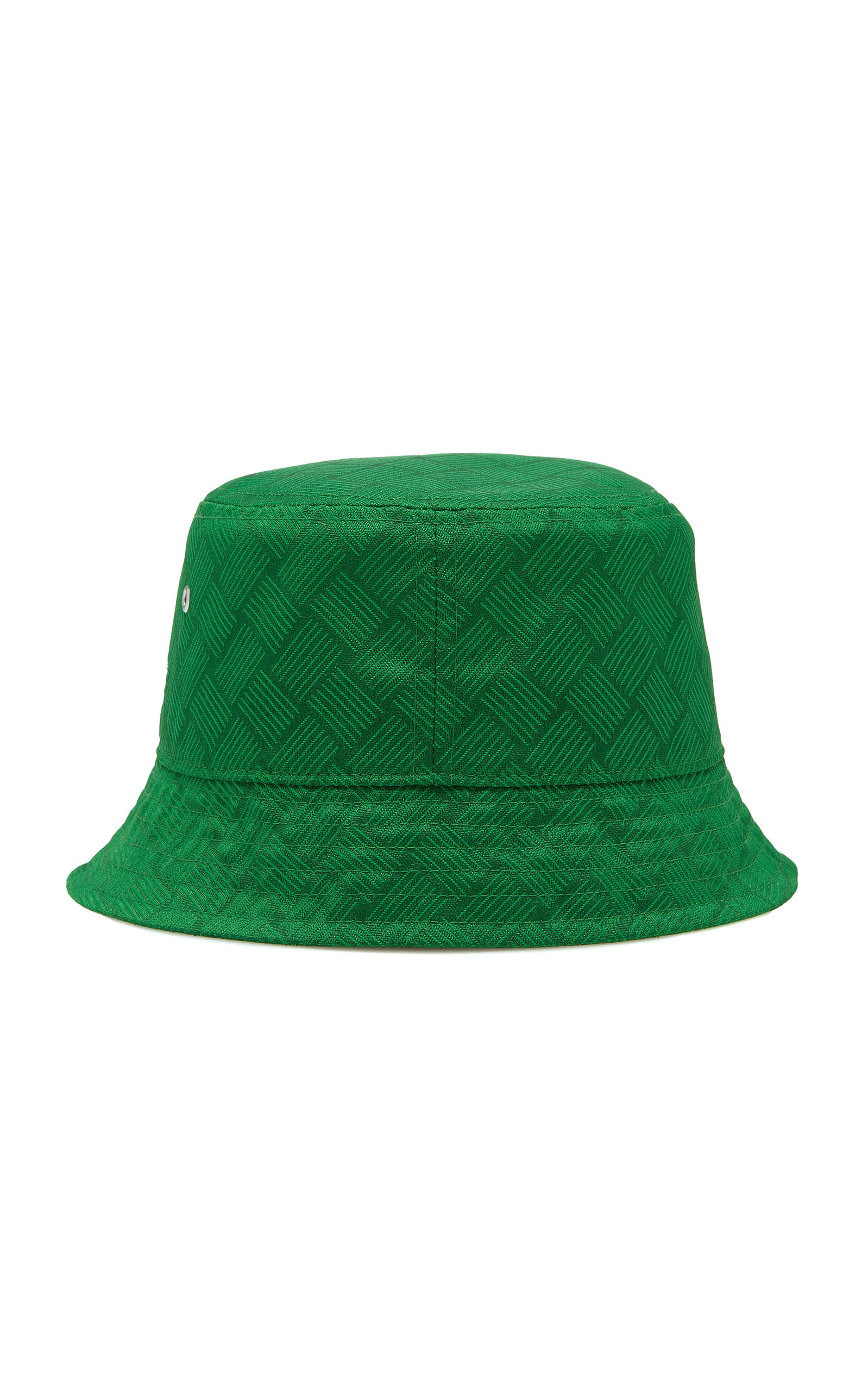 Intrecciato Nylon Bucket Hat green - 4