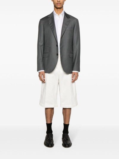 Thom Browne logo-pull-tab cotton shorts outlook