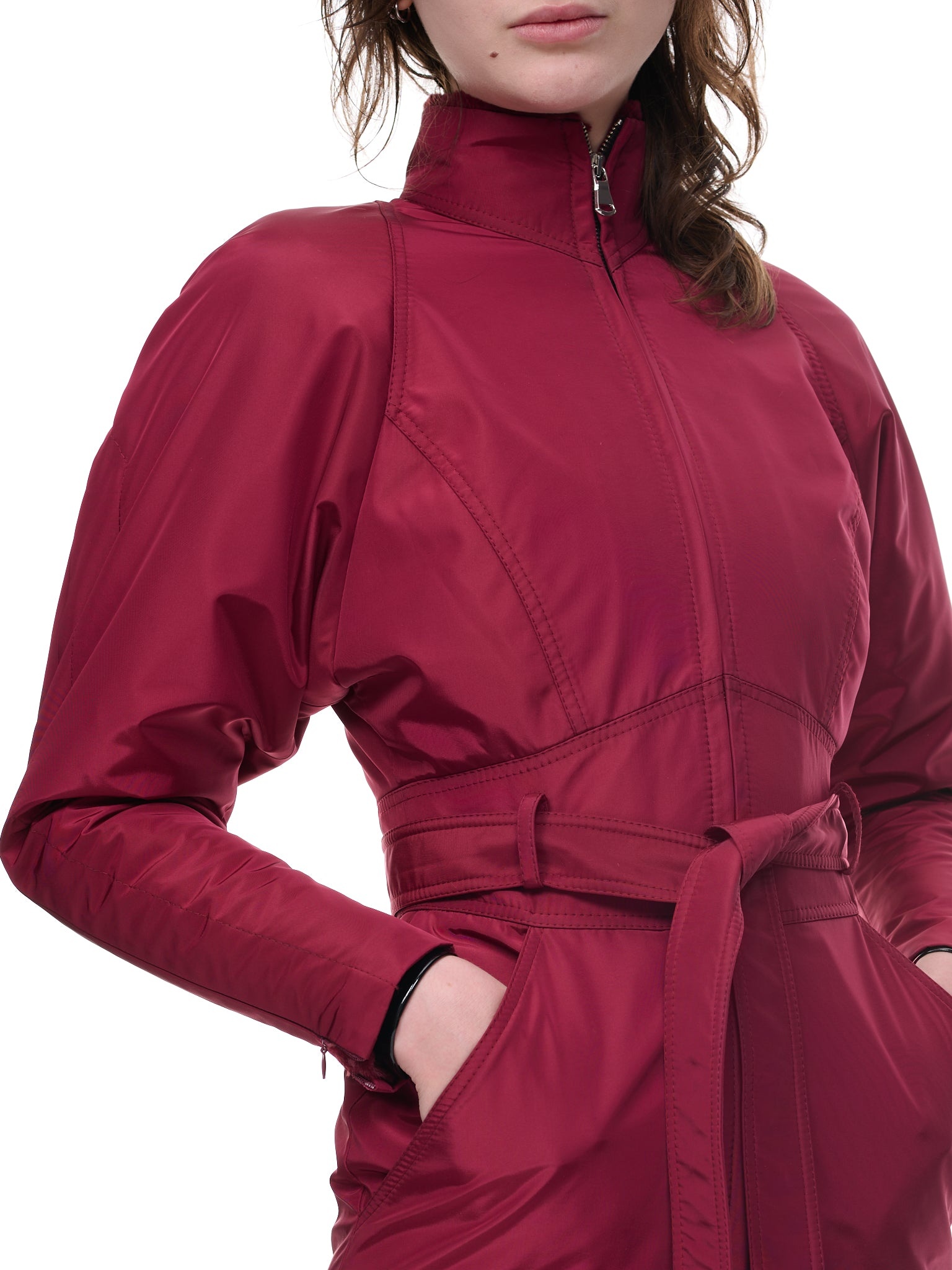 Burgundy Jacket - 4
