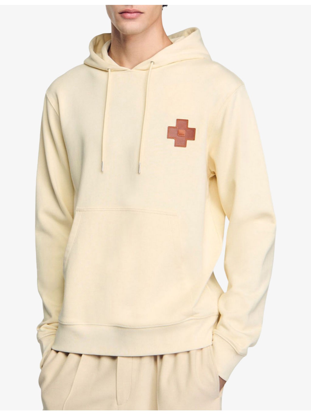Cross-Patch Relaxed-Fit Cotton Hoody - 3