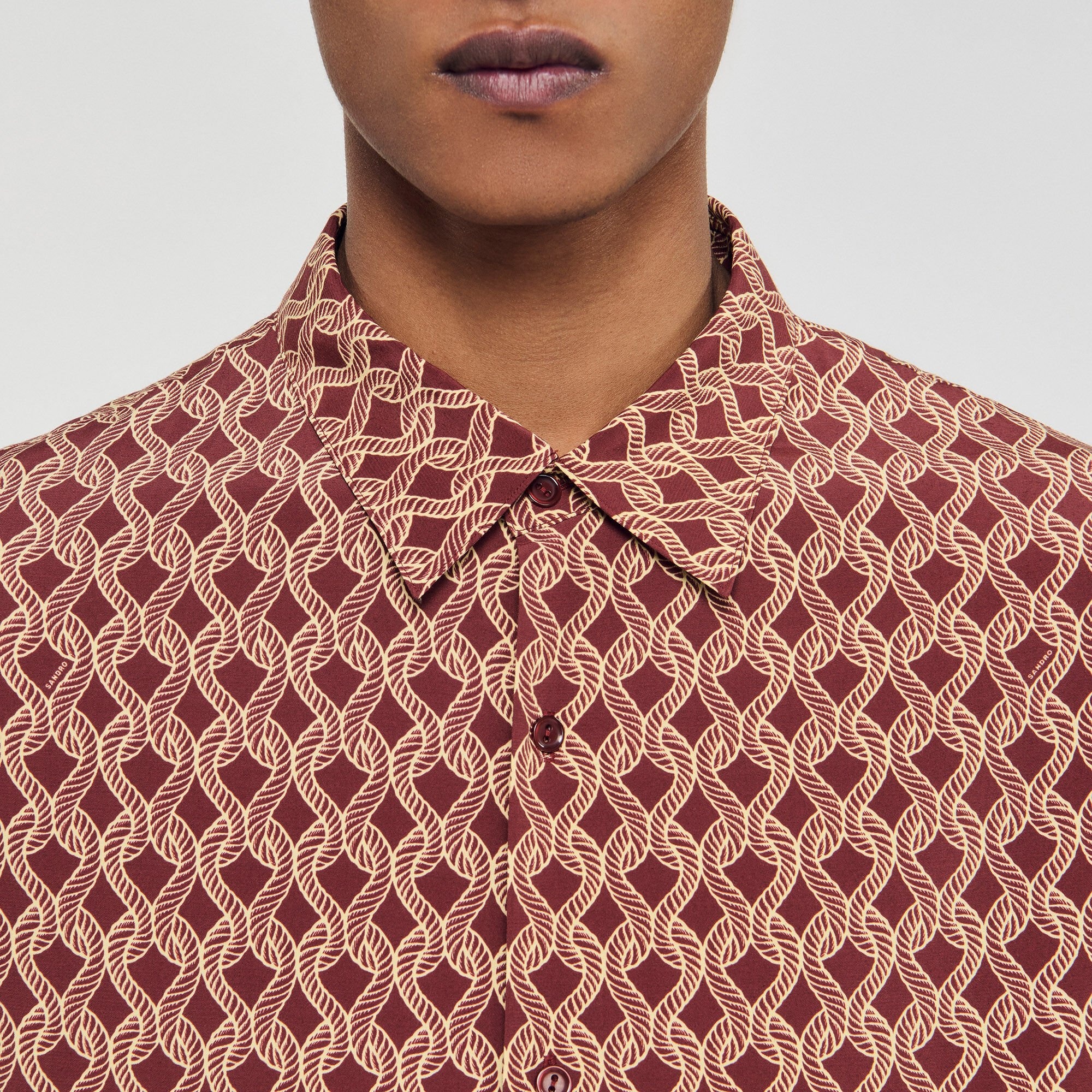 ROPE PRINT SHIRT - 3