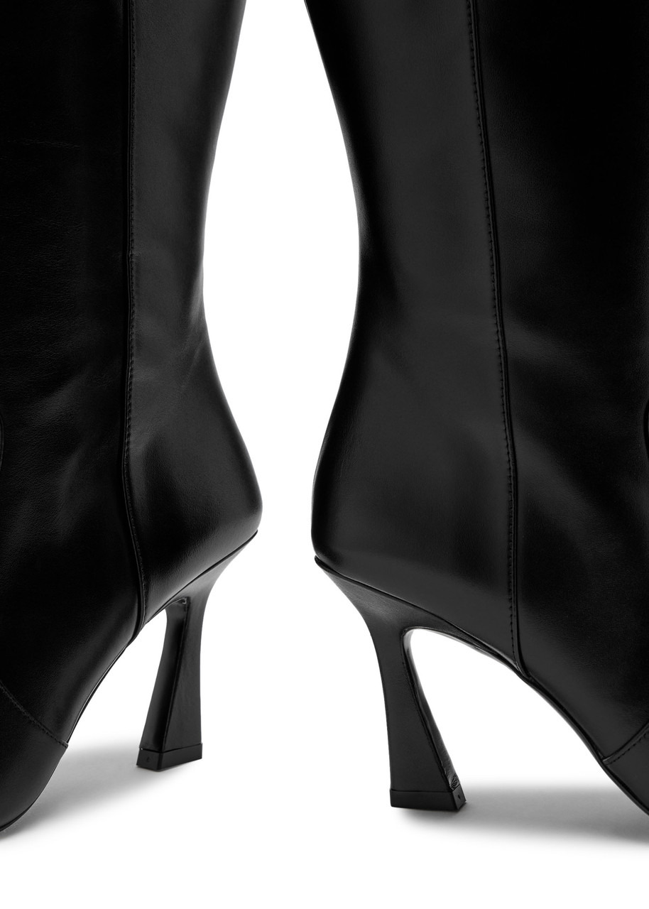 Stuart Weitzman Vinnie 85 Leather Knee-high Boots - 4