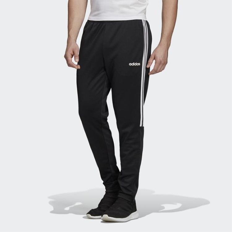 adidas Three-Striped Recreational Training Running Trousers Men's Black DY3133 - 3