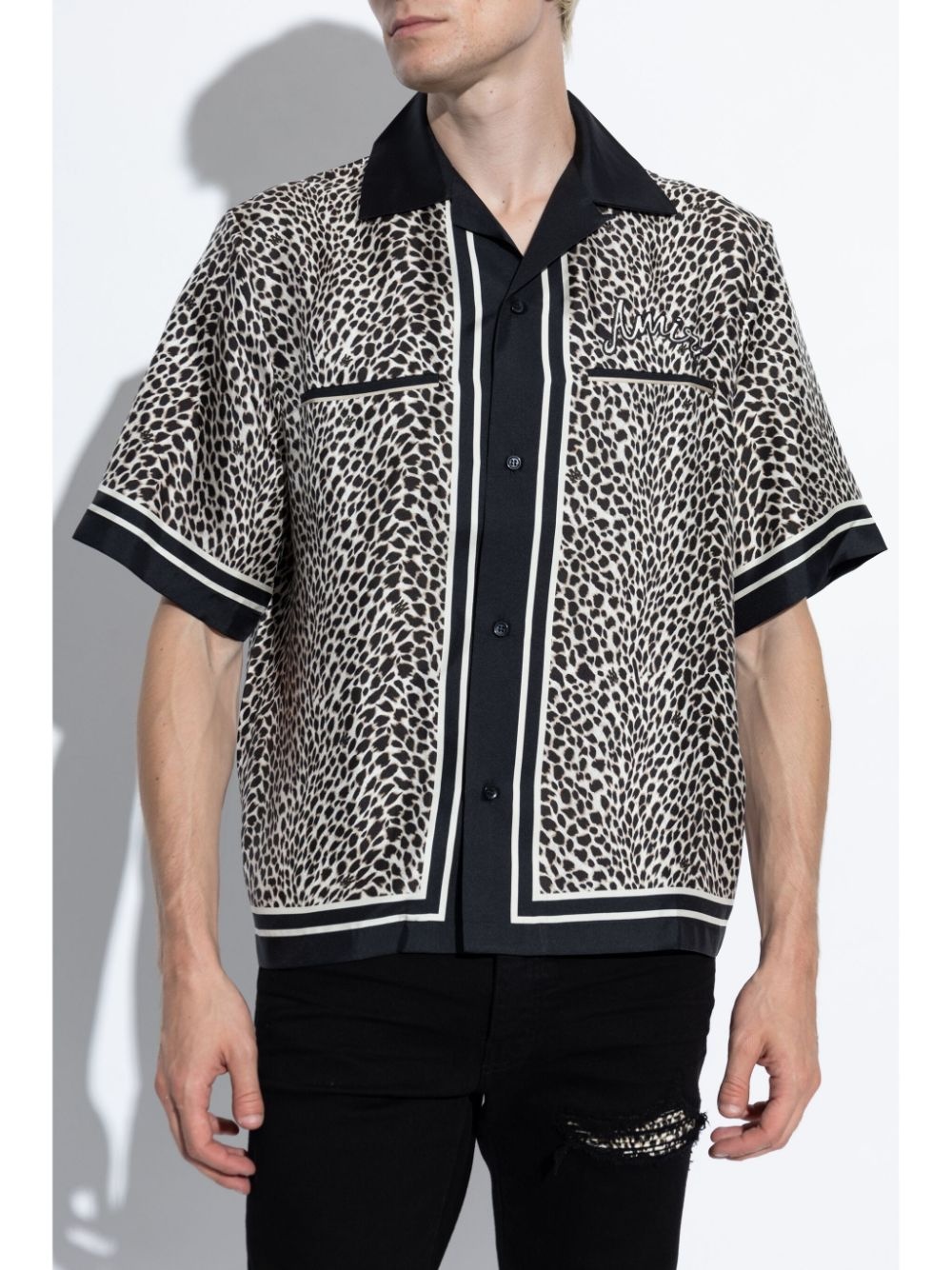 Leopard bowling shirt - 3