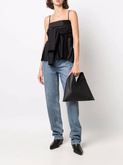 MM6 Maison Margiela contrasting-stitch tote bag outlook