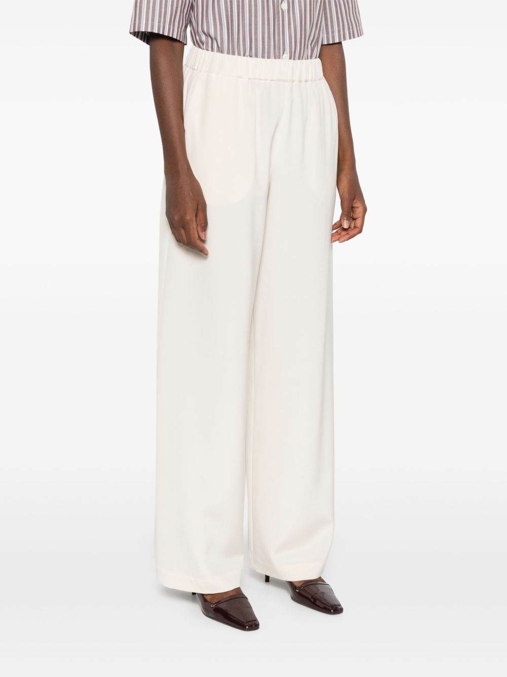 elasticated-waist trousers - 3