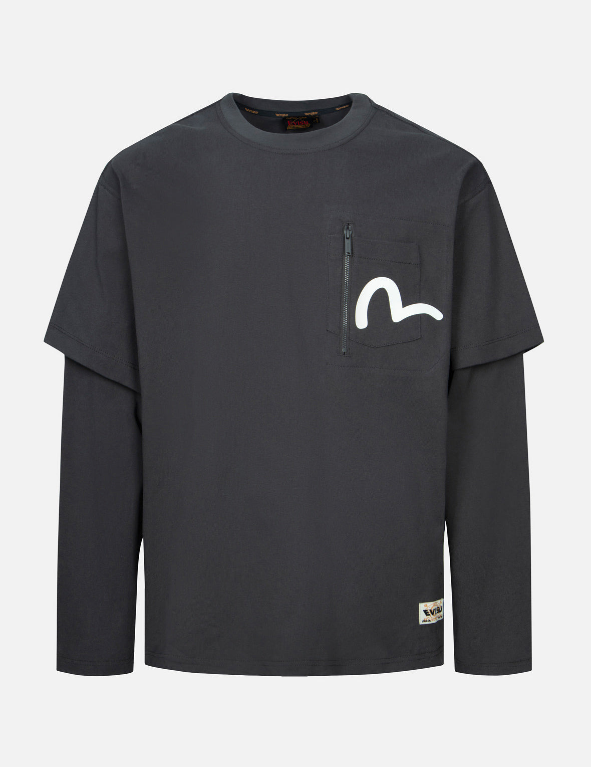 GODHEAD SLOT MACHINE PRINT LOOSE FIT  LONG-SLEEVE T-SHIRT - 2