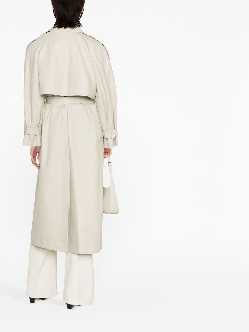 Lois double-breasted trench coat 4