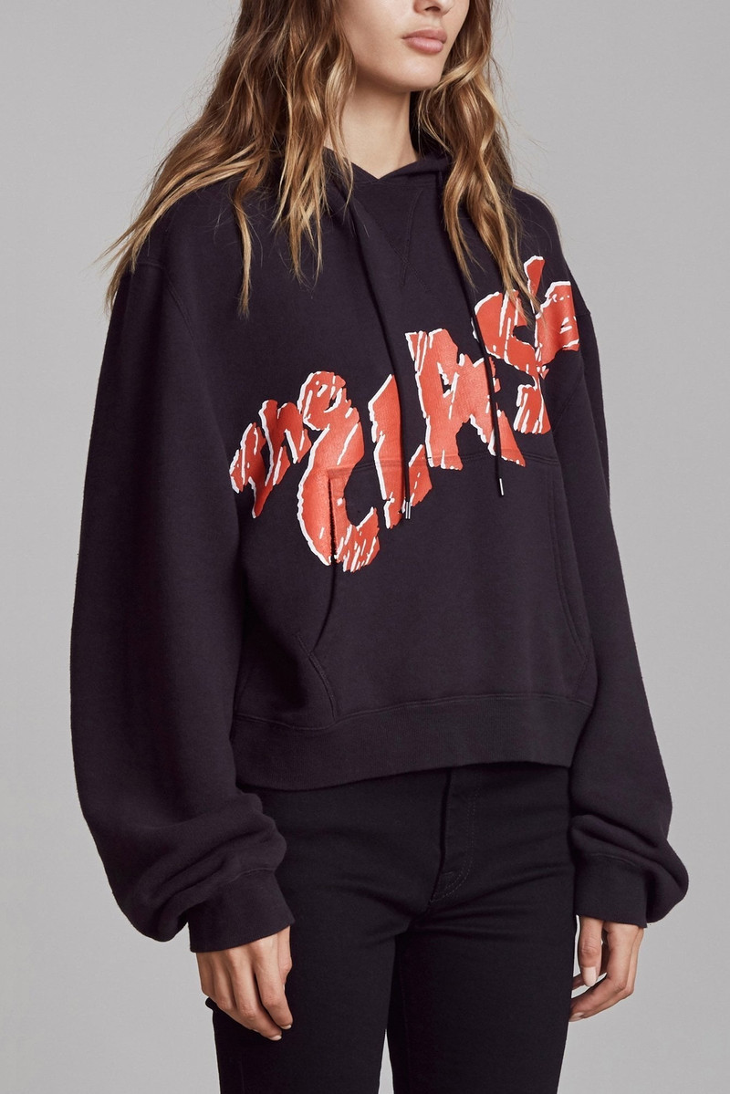R13 Clash Cropped Hoodie | R13 outlook