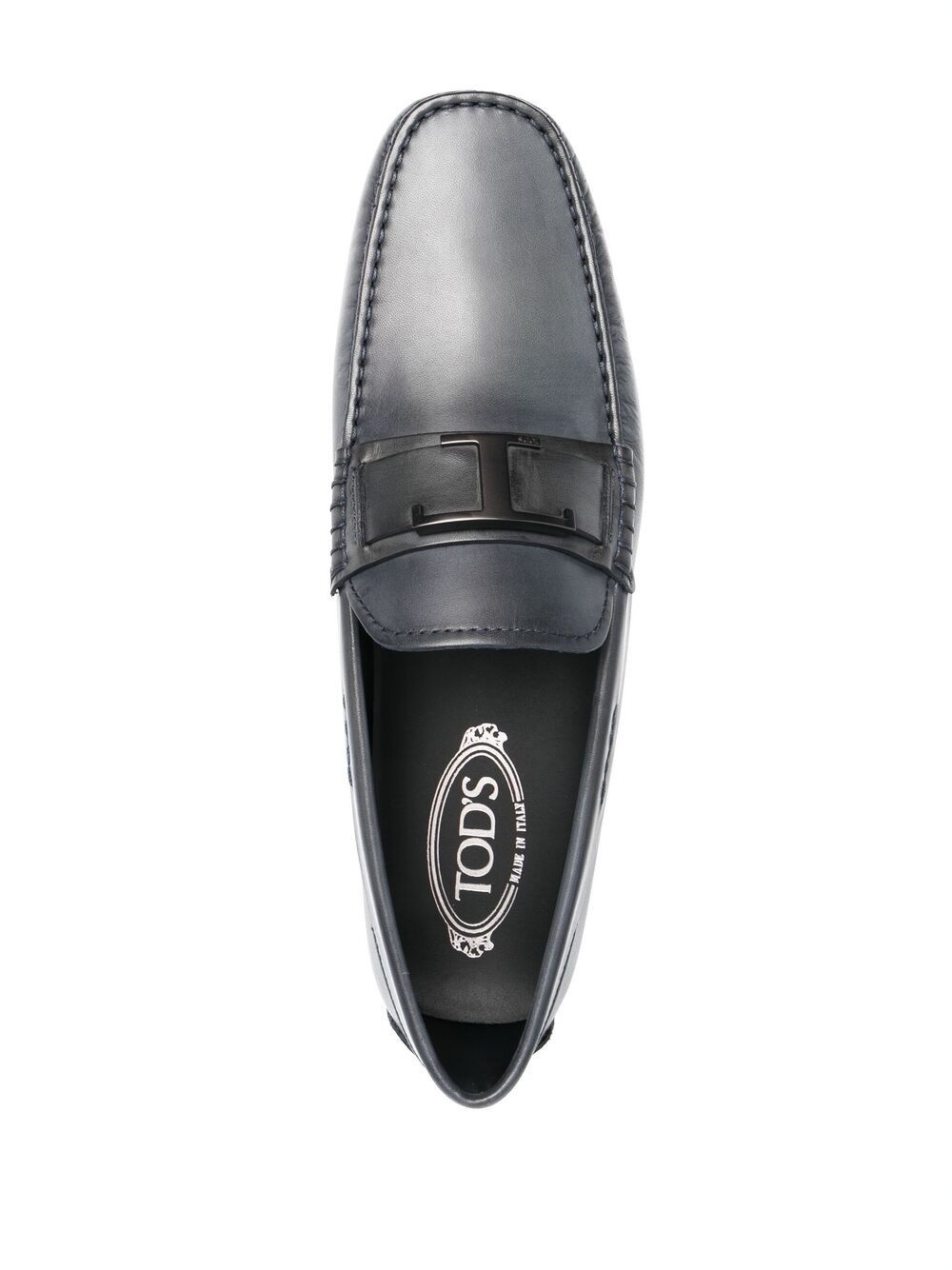 Gommino logo-plaque loafers - 4