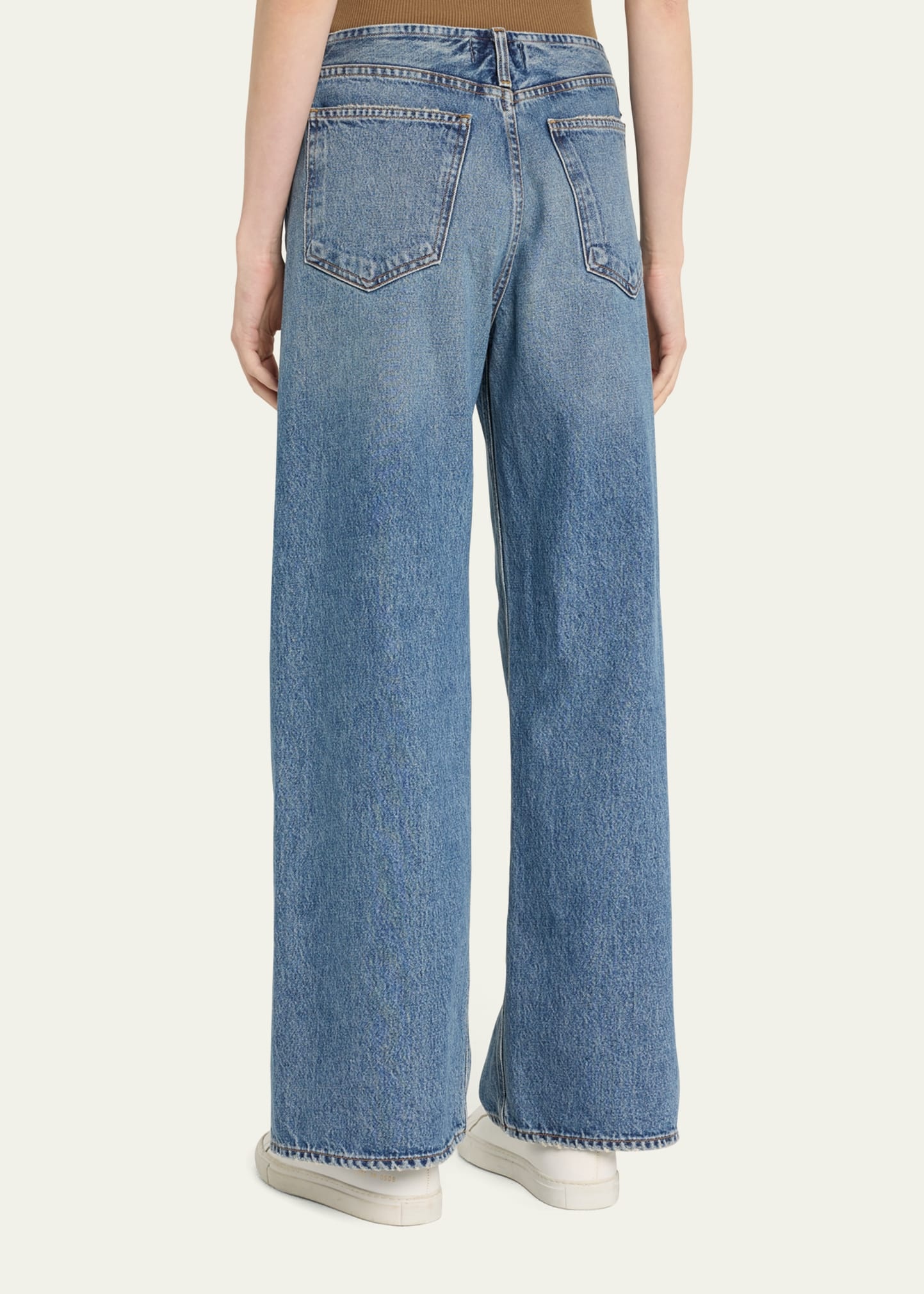 Lex Low-Rise Wide-Leg Jeans - 3