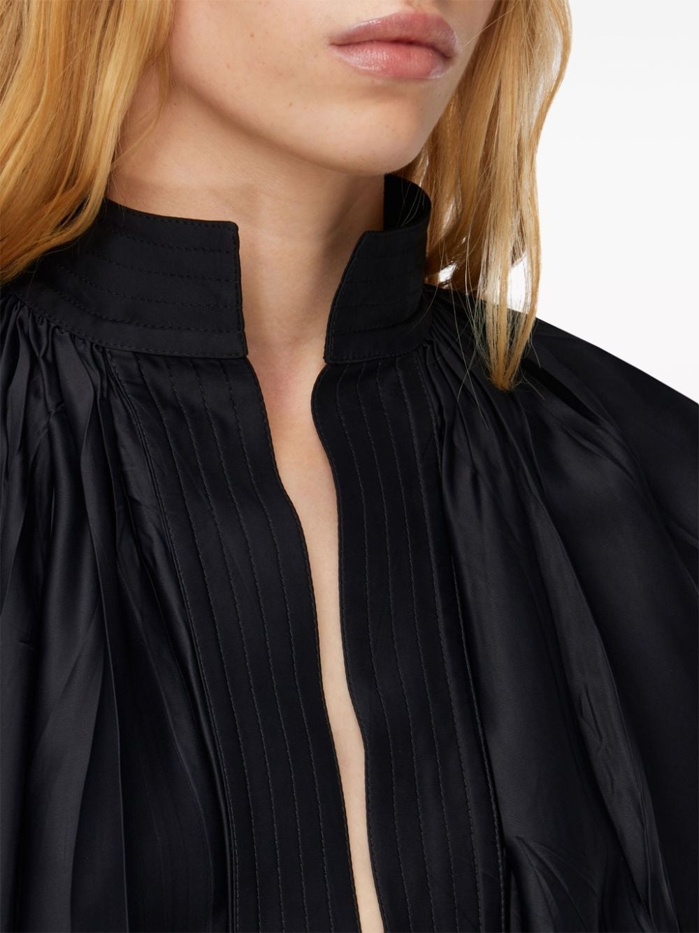 Kaftan crinkle-effect shirt - 5