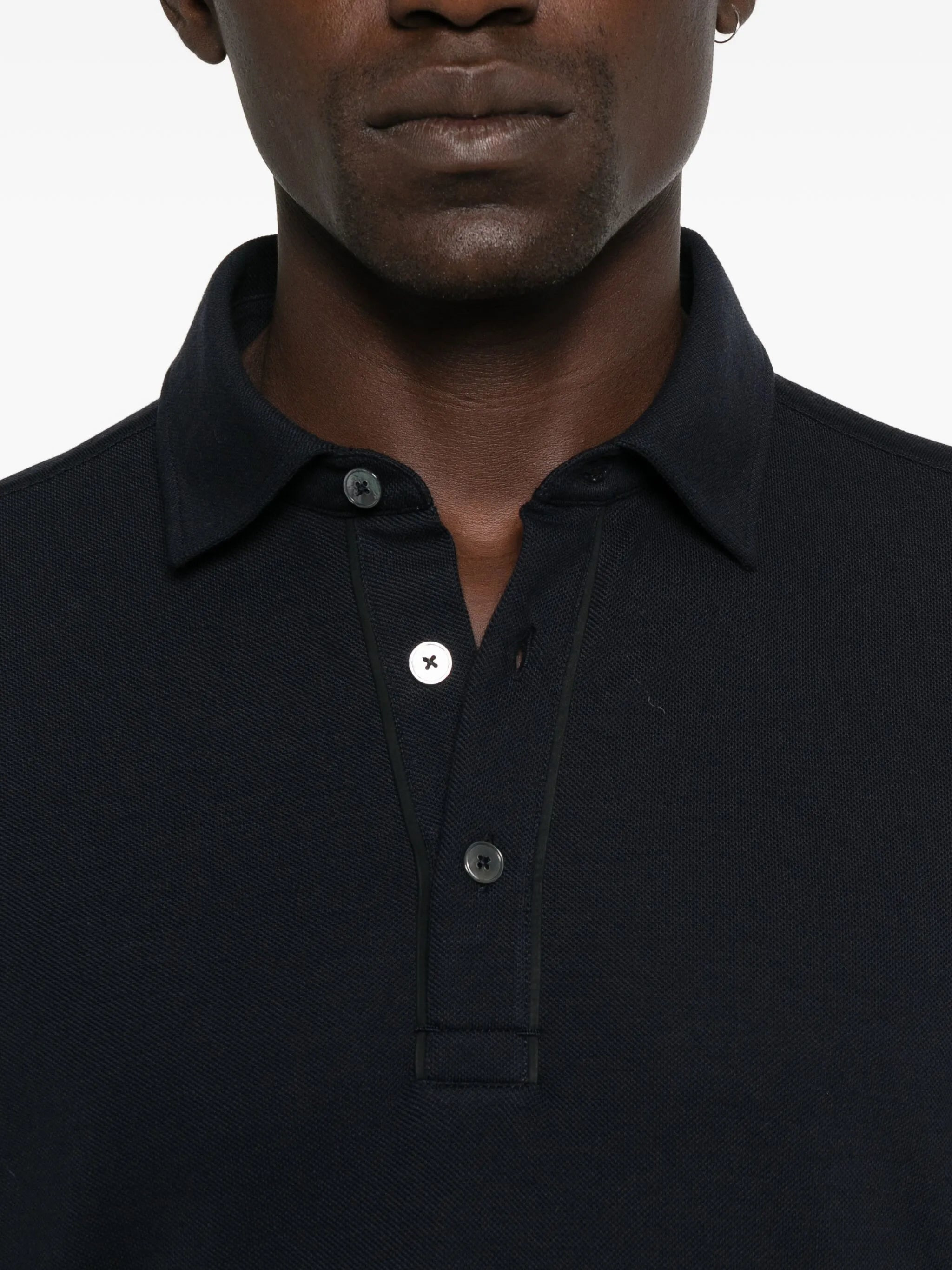Zegna Long-sleeve Polo Shirt - 3