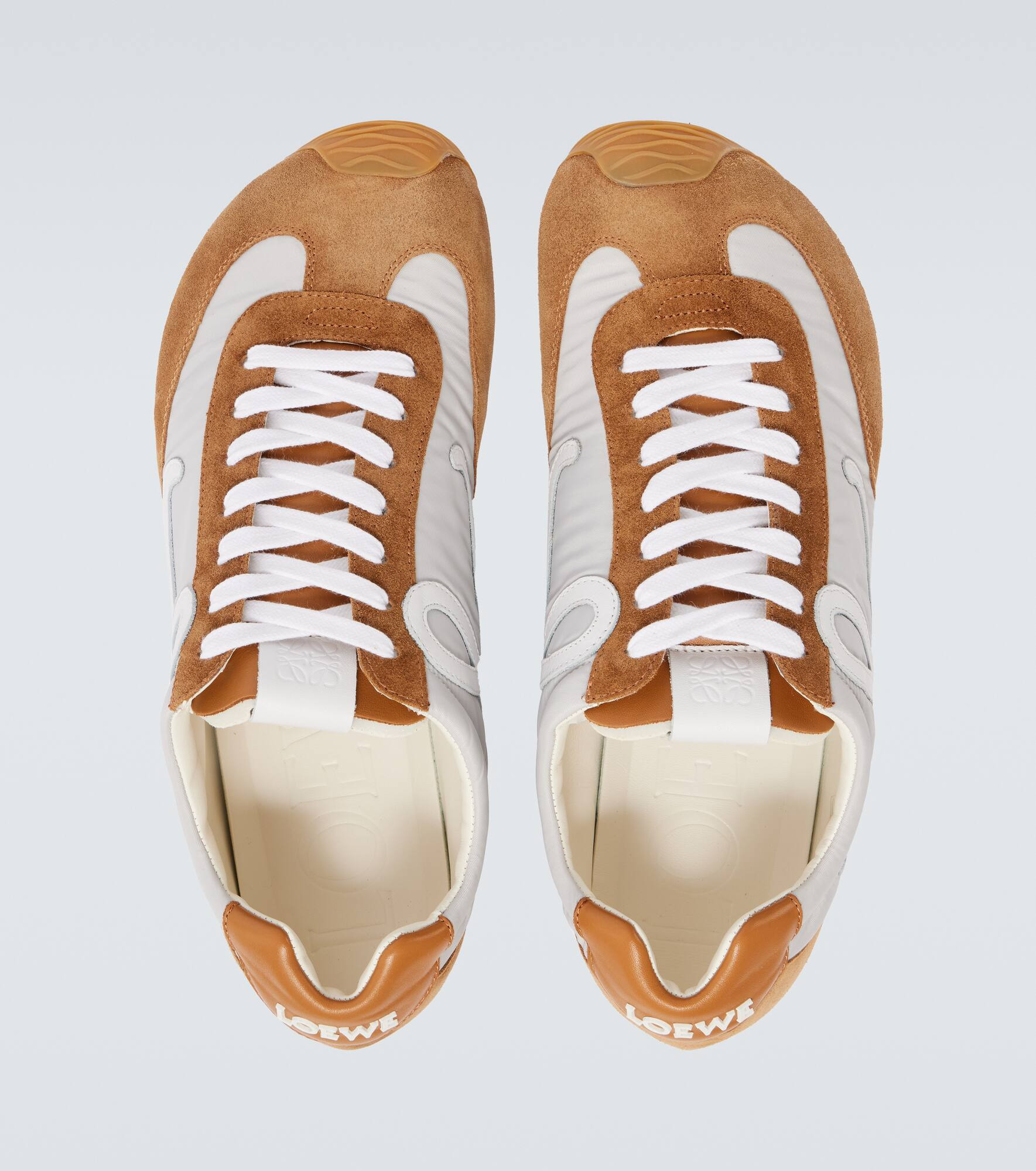 Ballet Runner 2.0 suede-trimmed sneakers - 4
