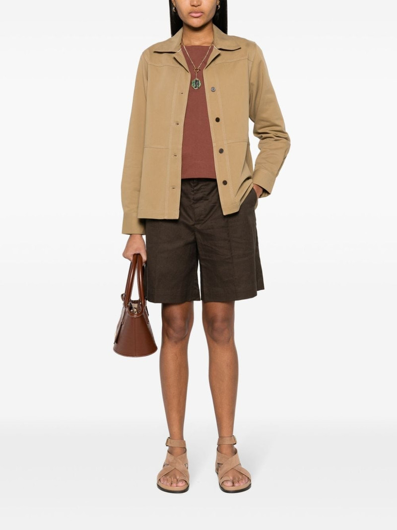 CLOSED panelled twill shirt jacket outlook