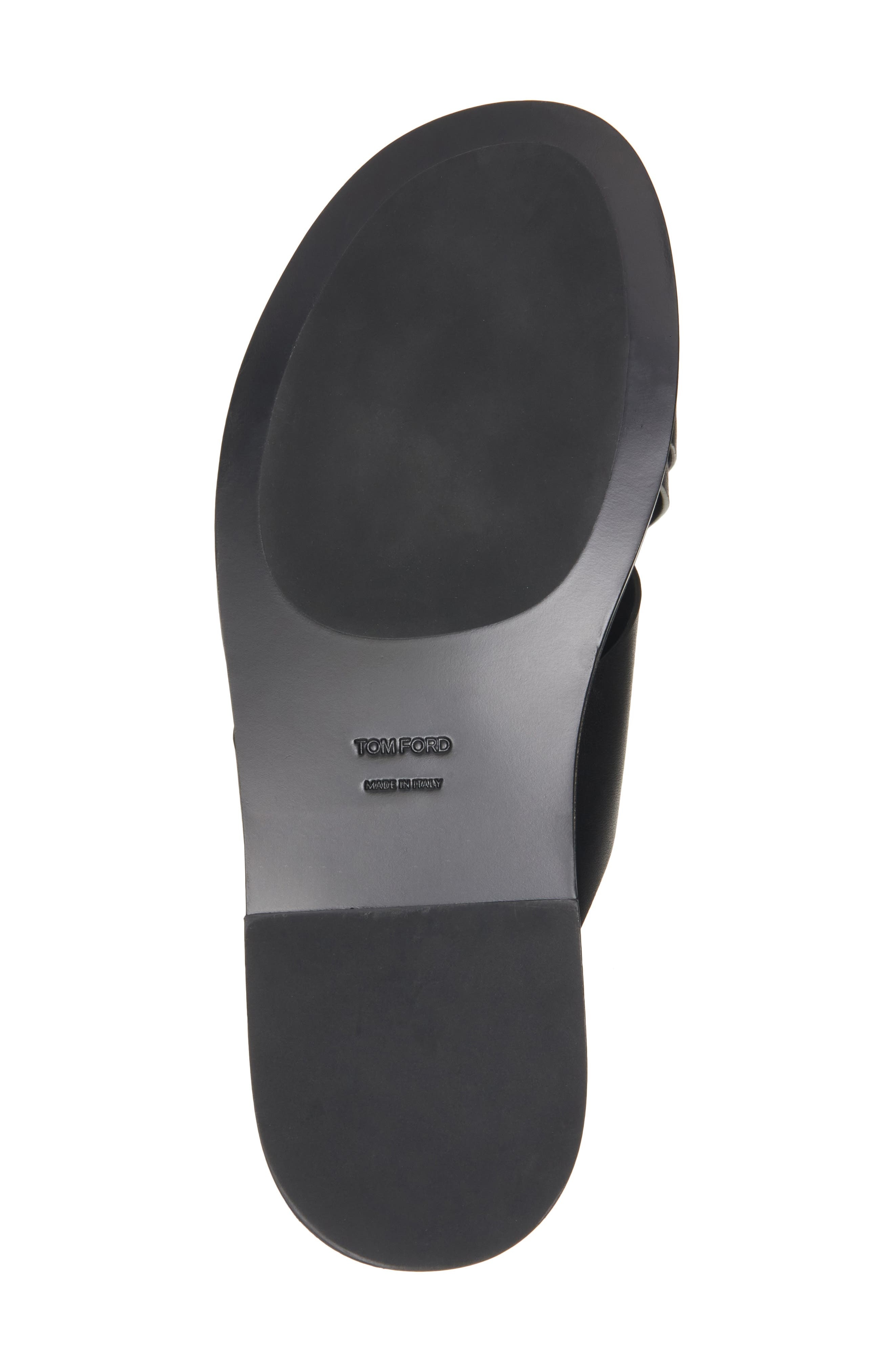 TOM FORD Preston Leather Slide Sandal in Black at Nordstrom - 6