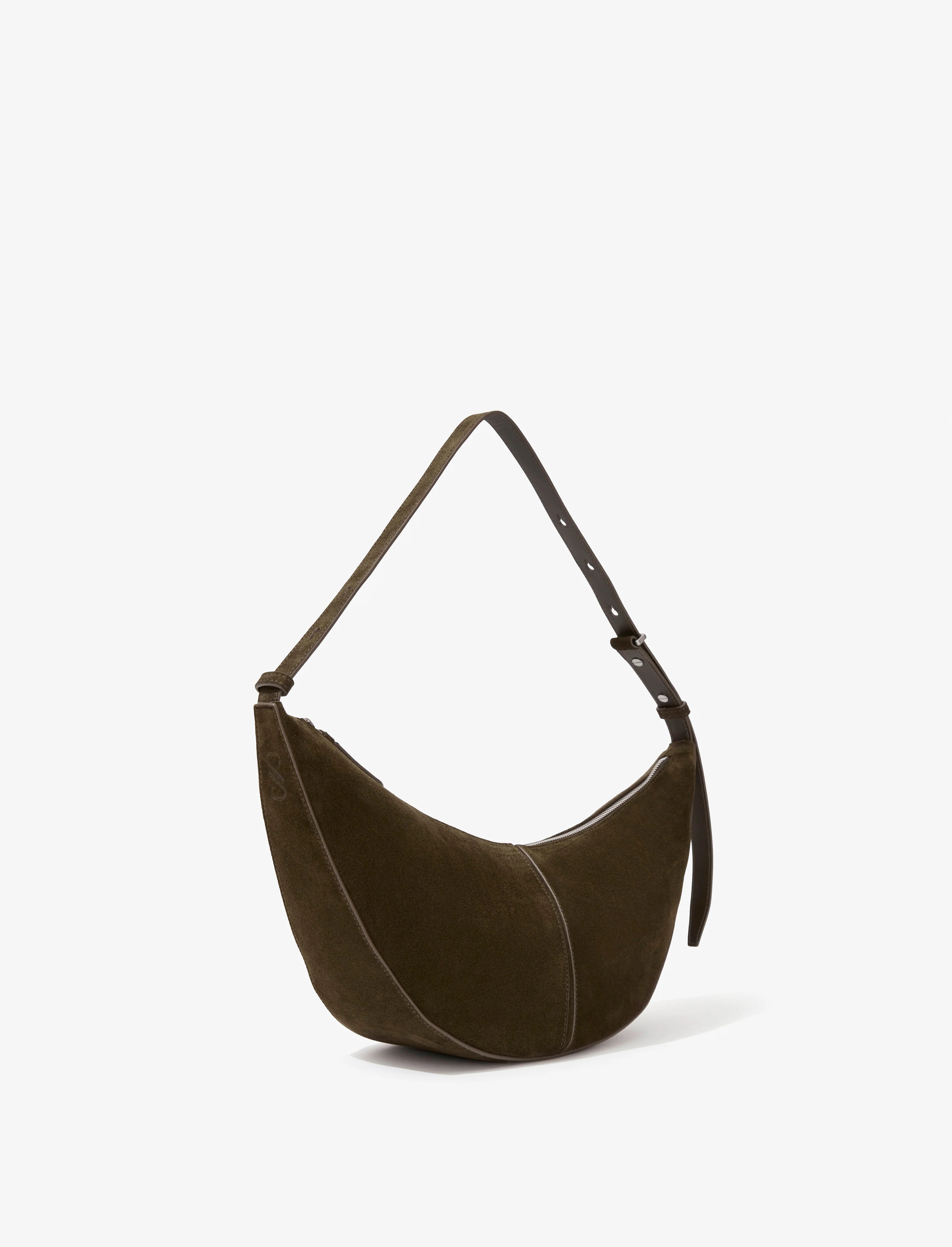 Slide Bag in Soft Suede - 3