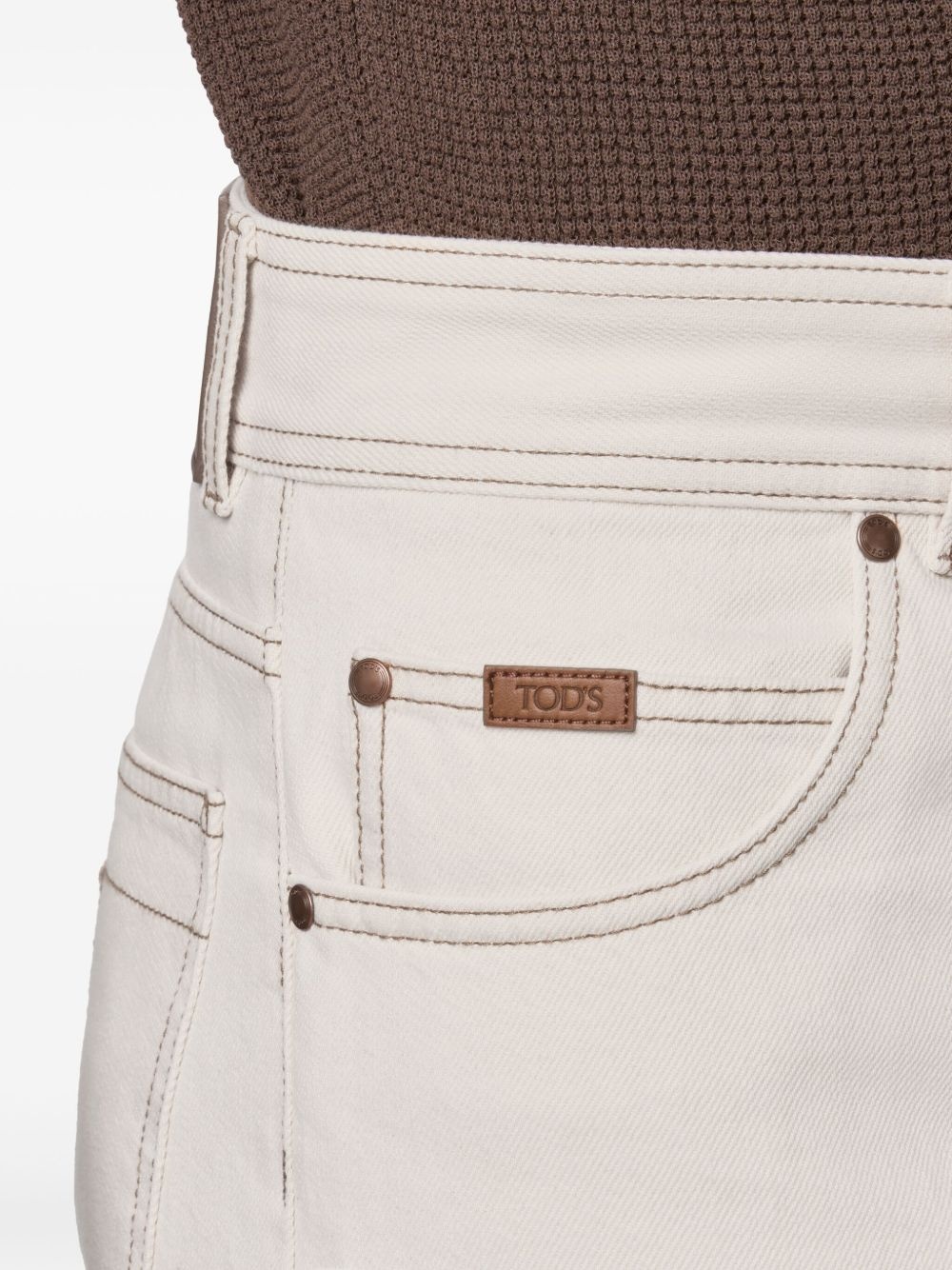 pressed-crease jeans - 5