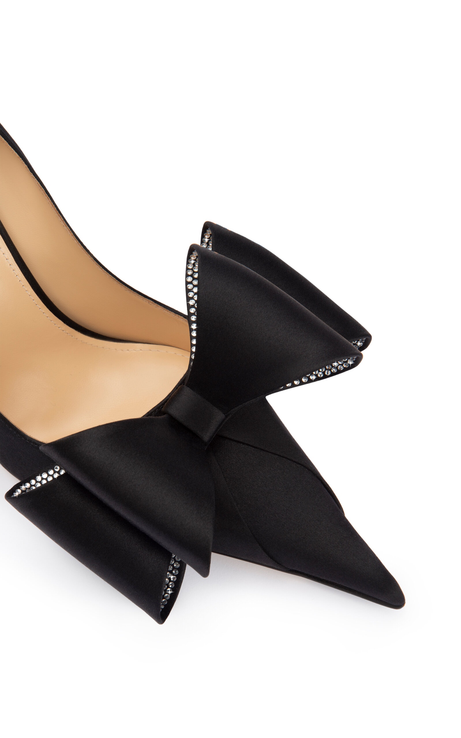 ’Le Cadeau’ Satin Pumps black - 6