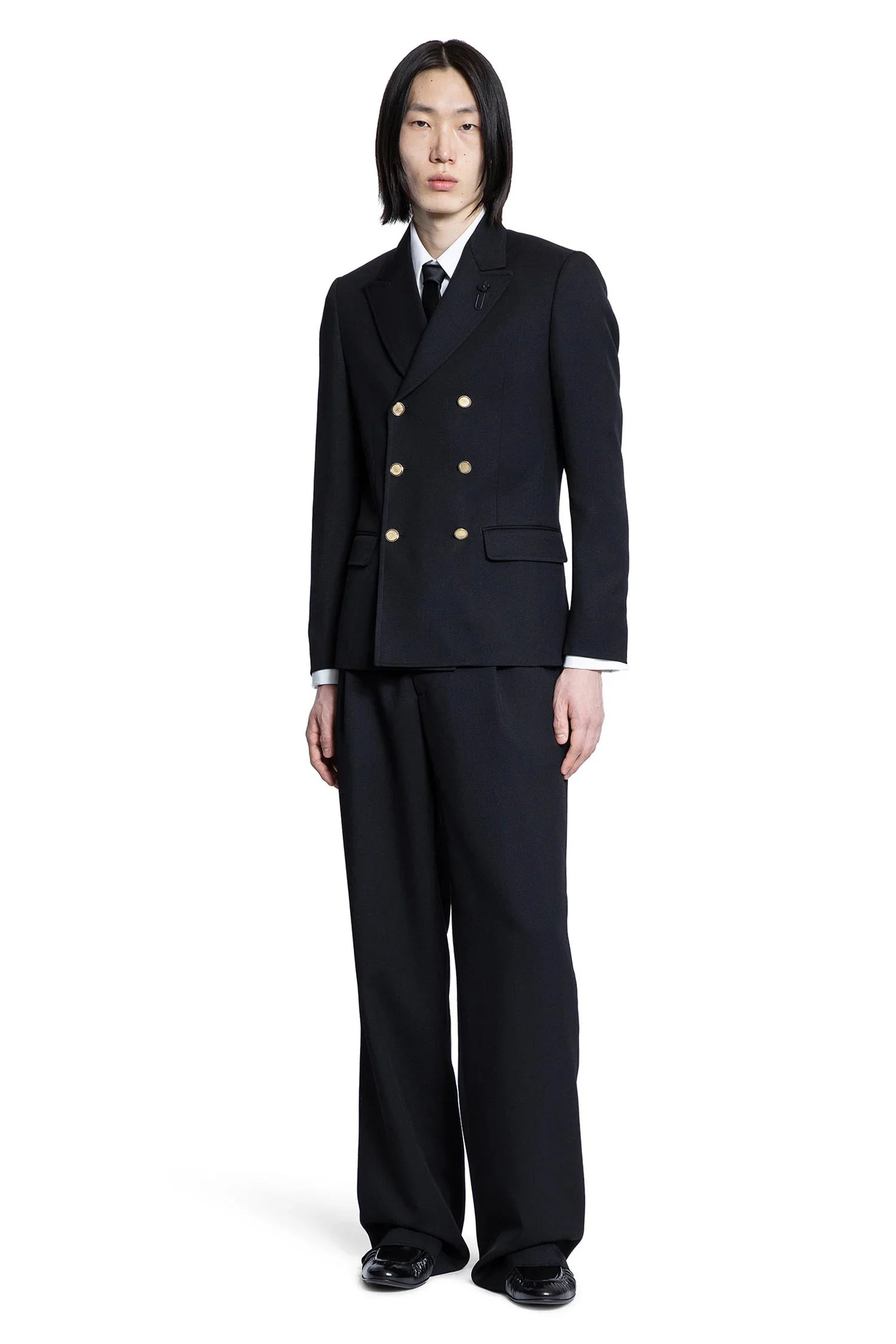 Double-Breasted-Blazer-In-Pure-Virgin-Wool - 4