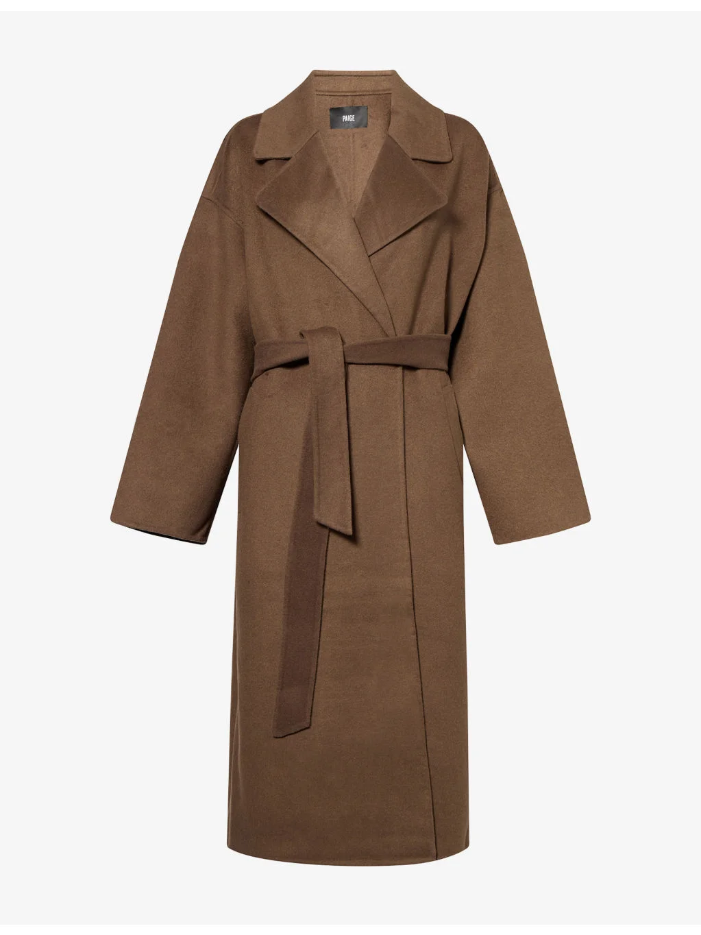 Connery Longline Wool-Blend Coat - 1
