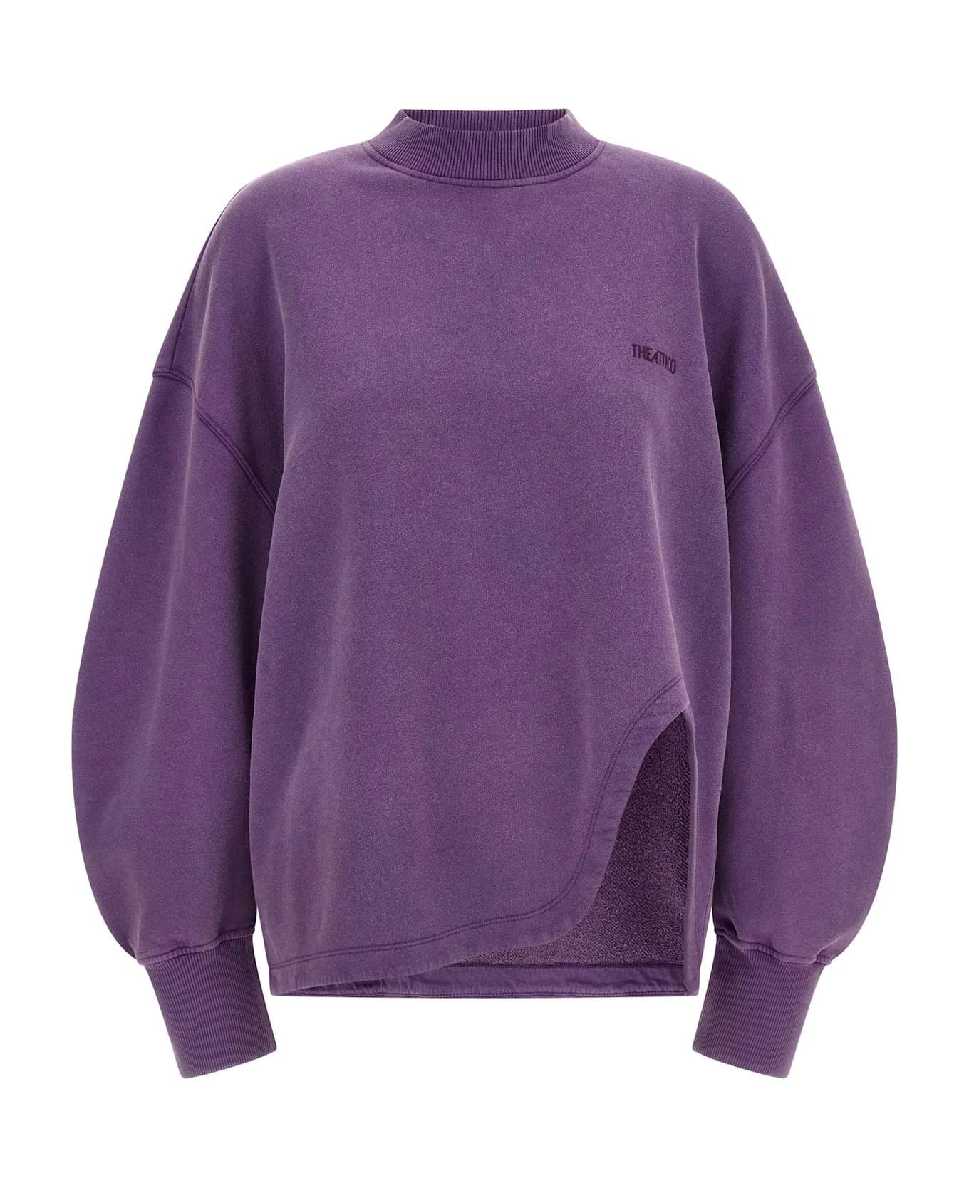 Shaped Slit Sweatshirt - 1