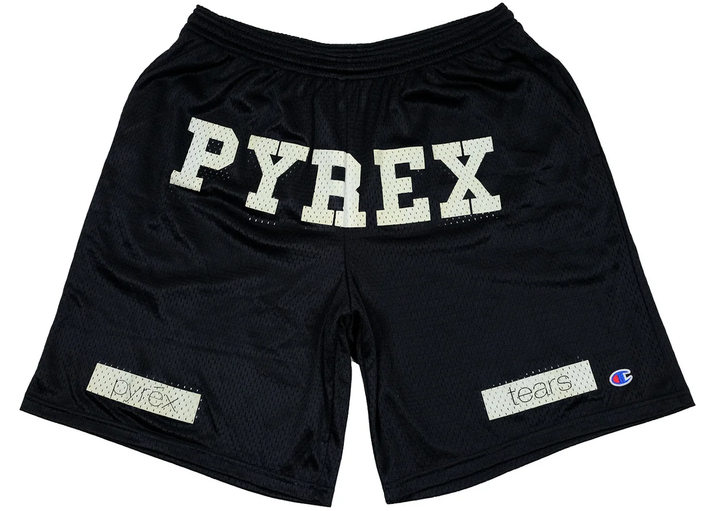 Denim Tears Pyrex Tears Shorts Black - 1