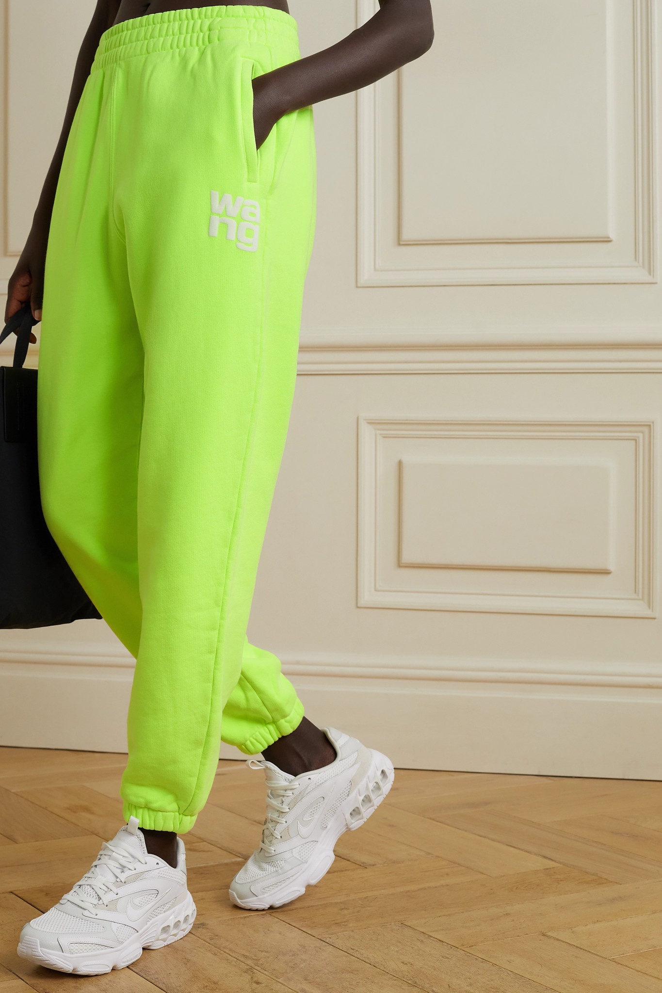 Cotton-jersey track pants - 3