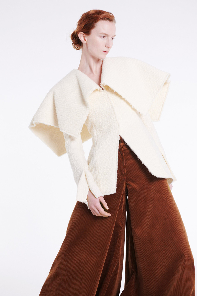 FITTED JACKET ECRU 5
