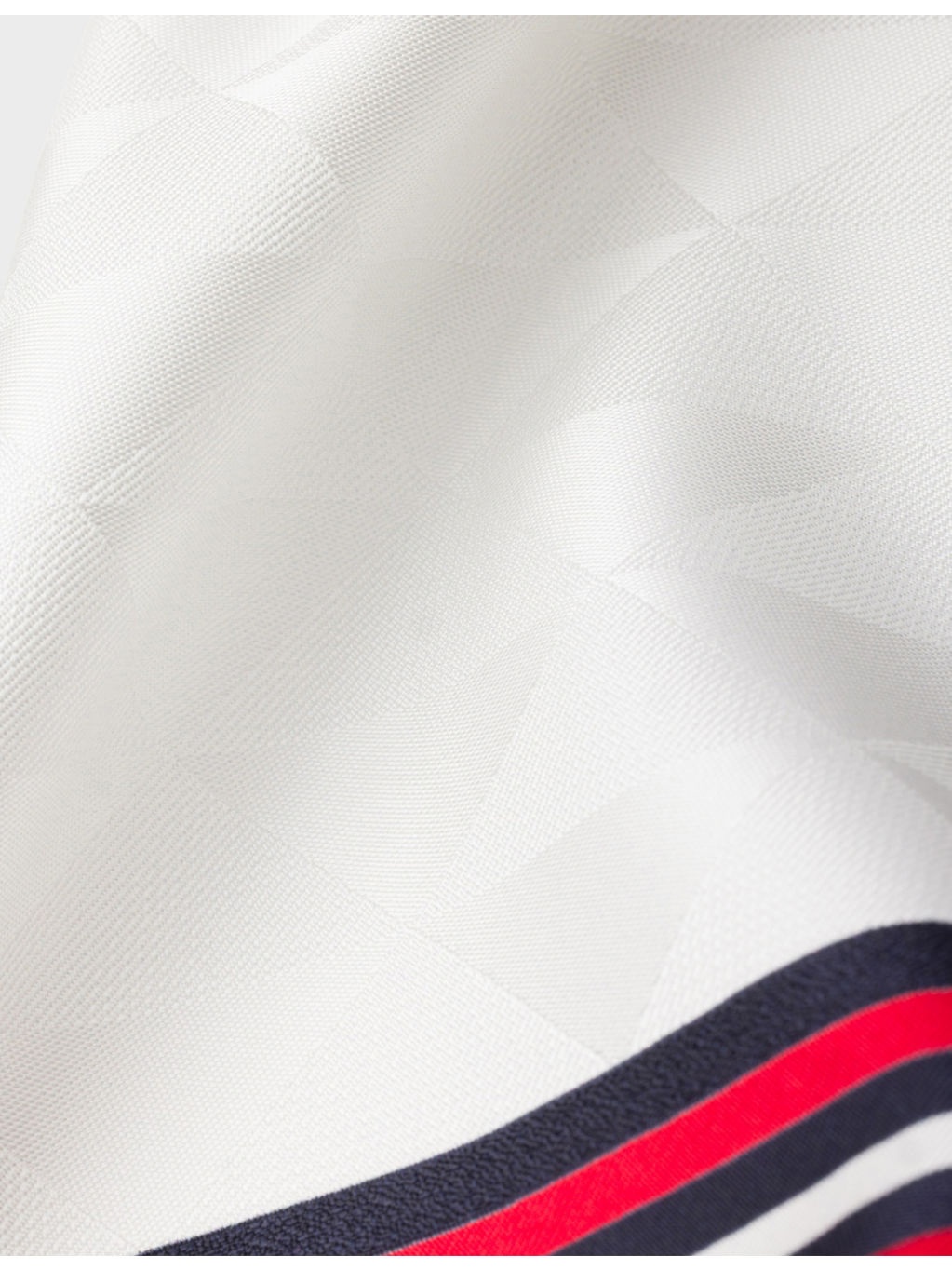 Printed Silk Twill Jacquard Scarf - 3
