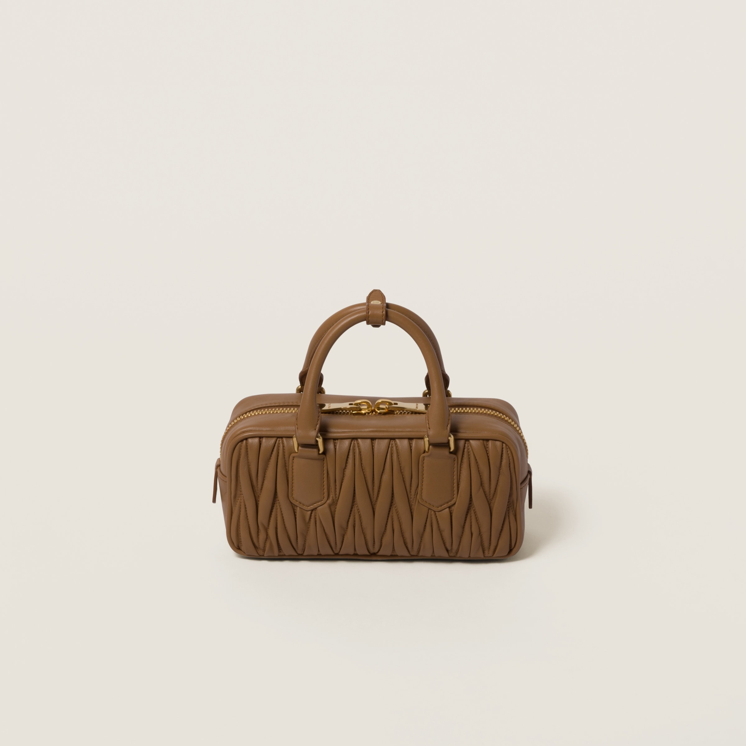 Miu Miu Arcadie matelassé nappa leather bag | REVERSIBLE