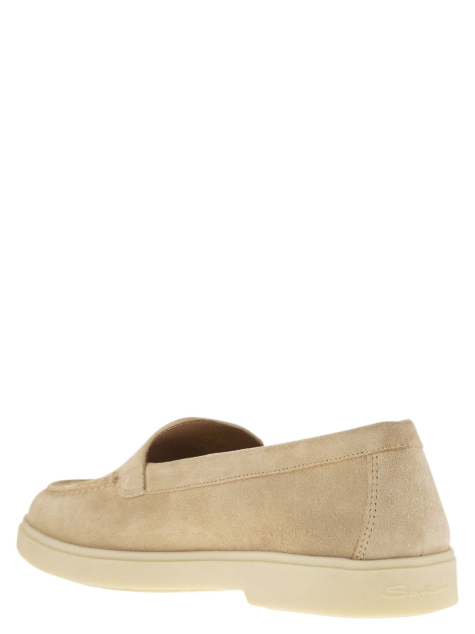 Santoni Women Suede Moccasin - 3