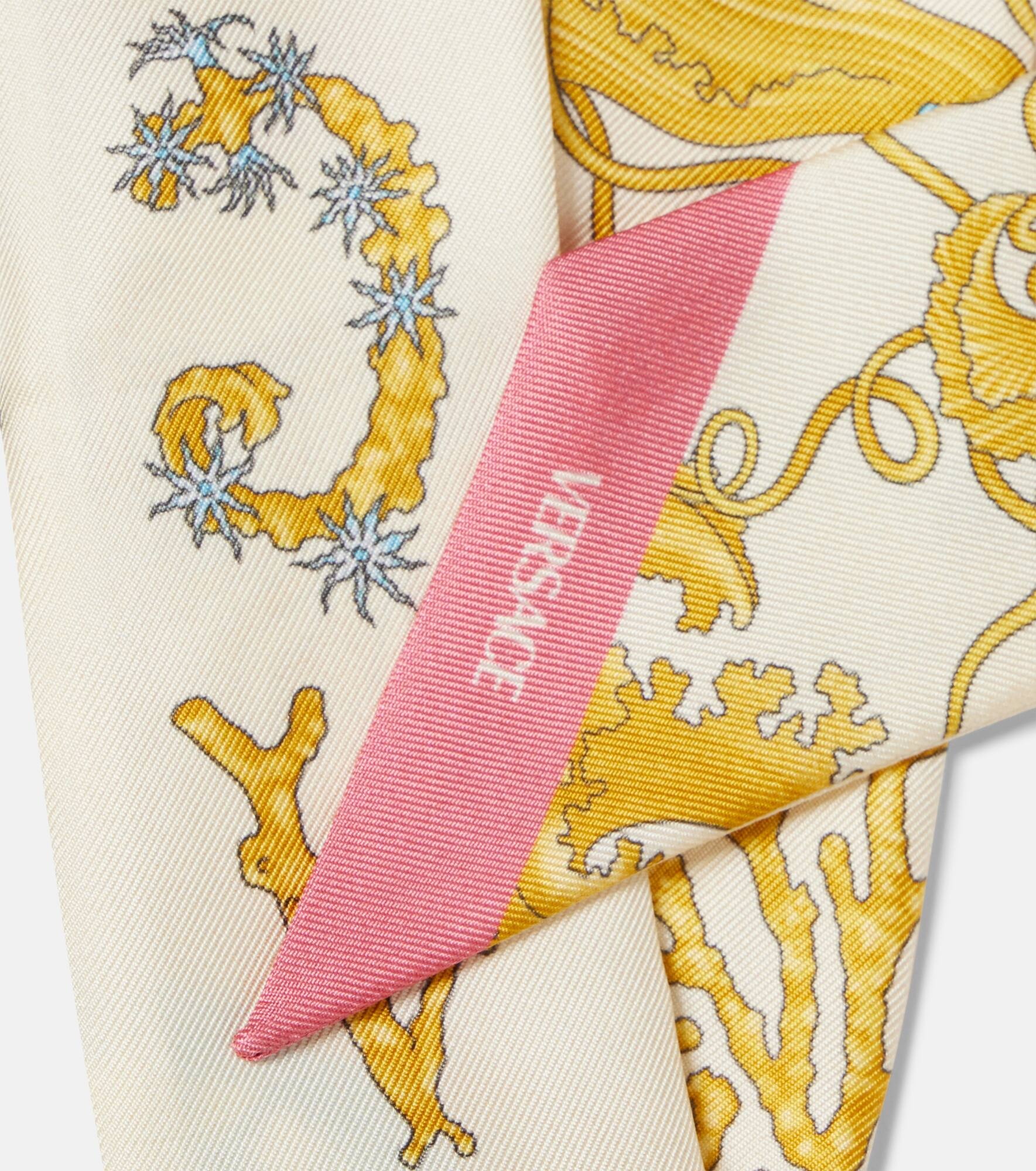 Underwater Barocco silk scarf - 3