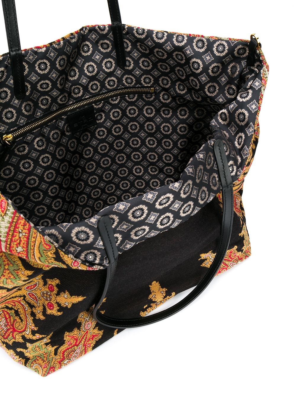 paisley-print tote - 5