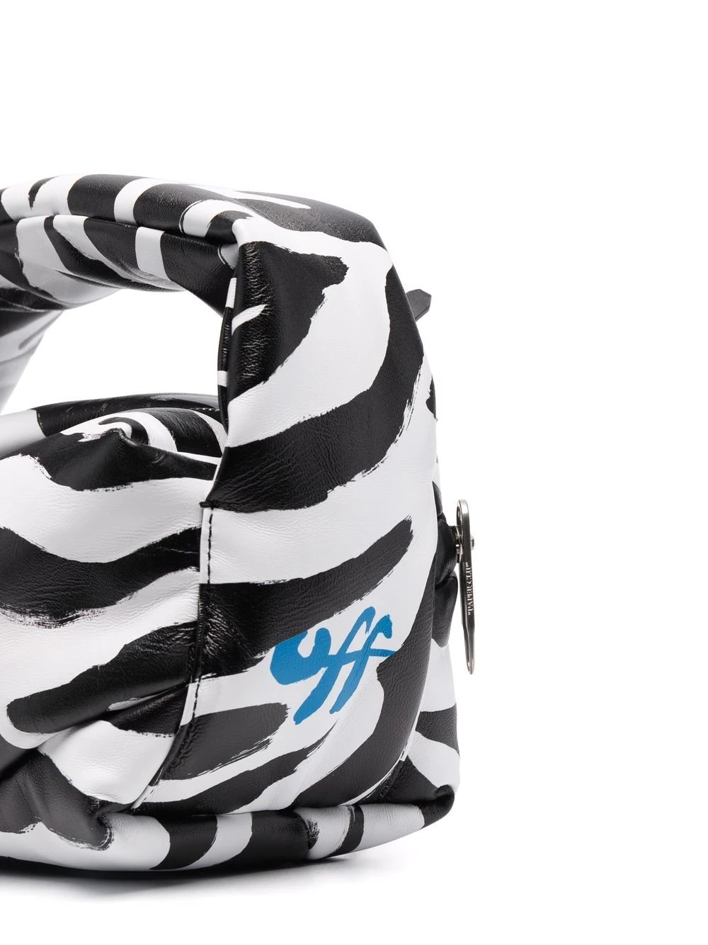 Pump Pouch zebra print tote bag - 5