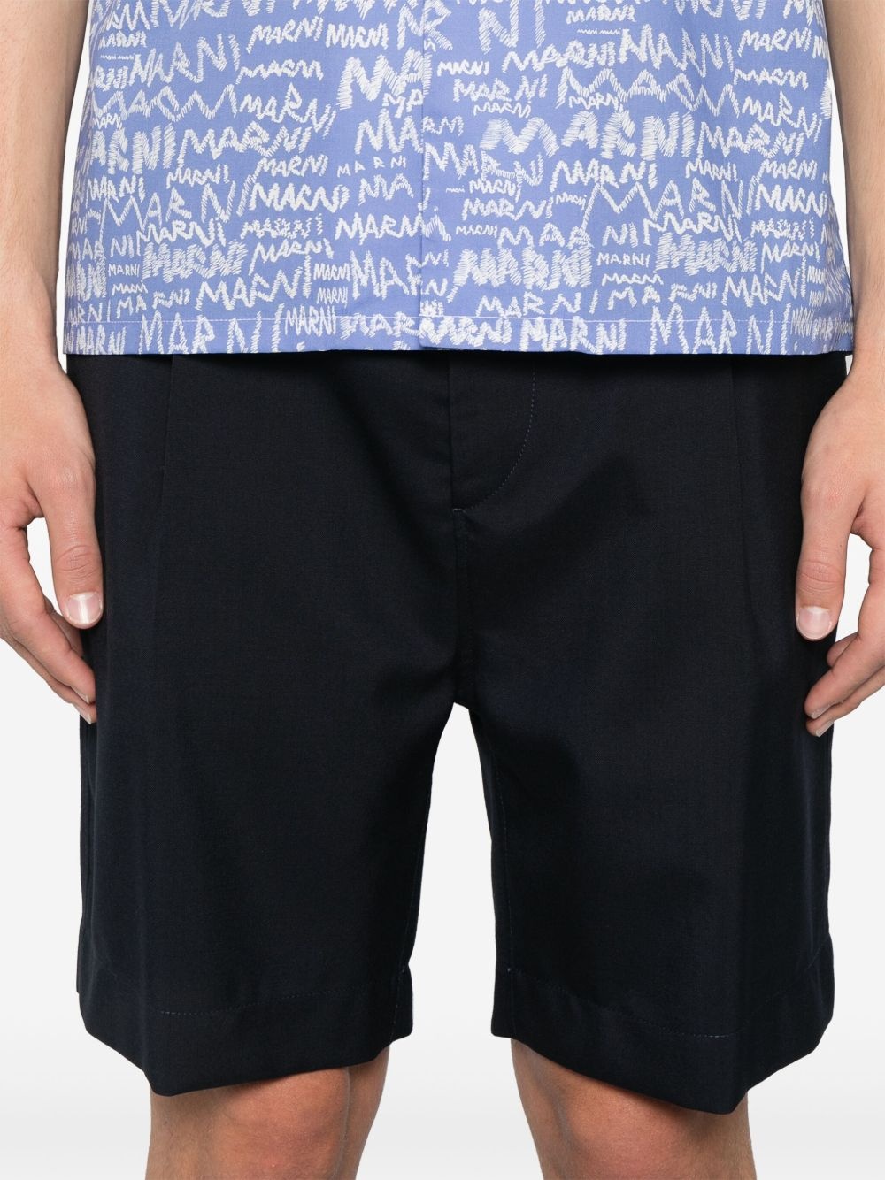 wool shorts - 5