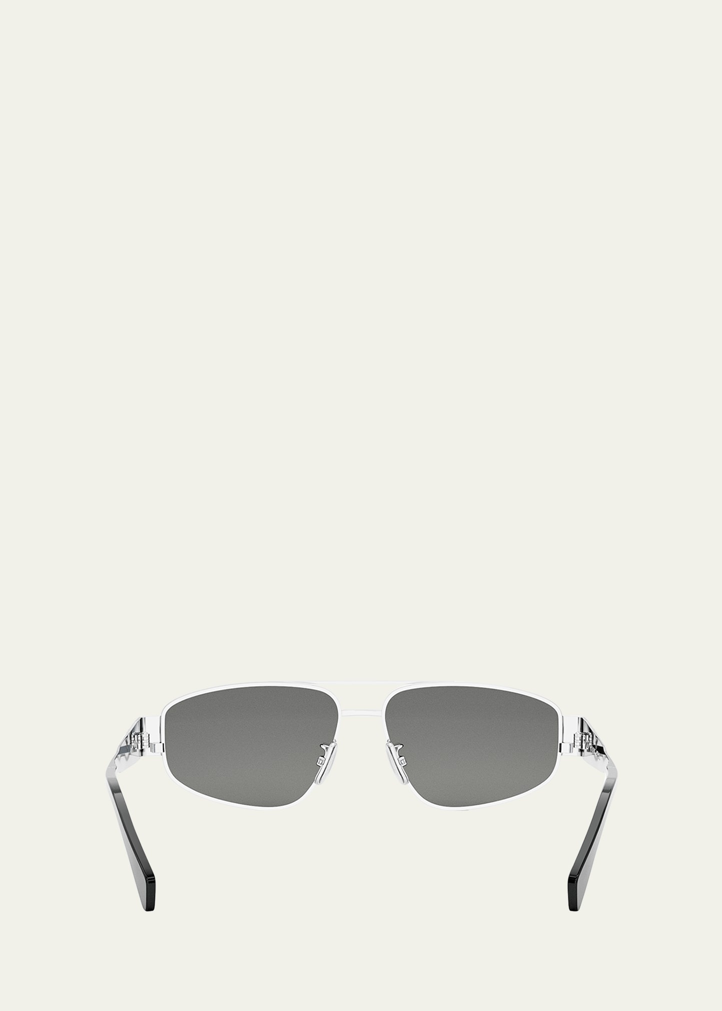 Men's Triomphe Pilot Metal Sunglasses - 5