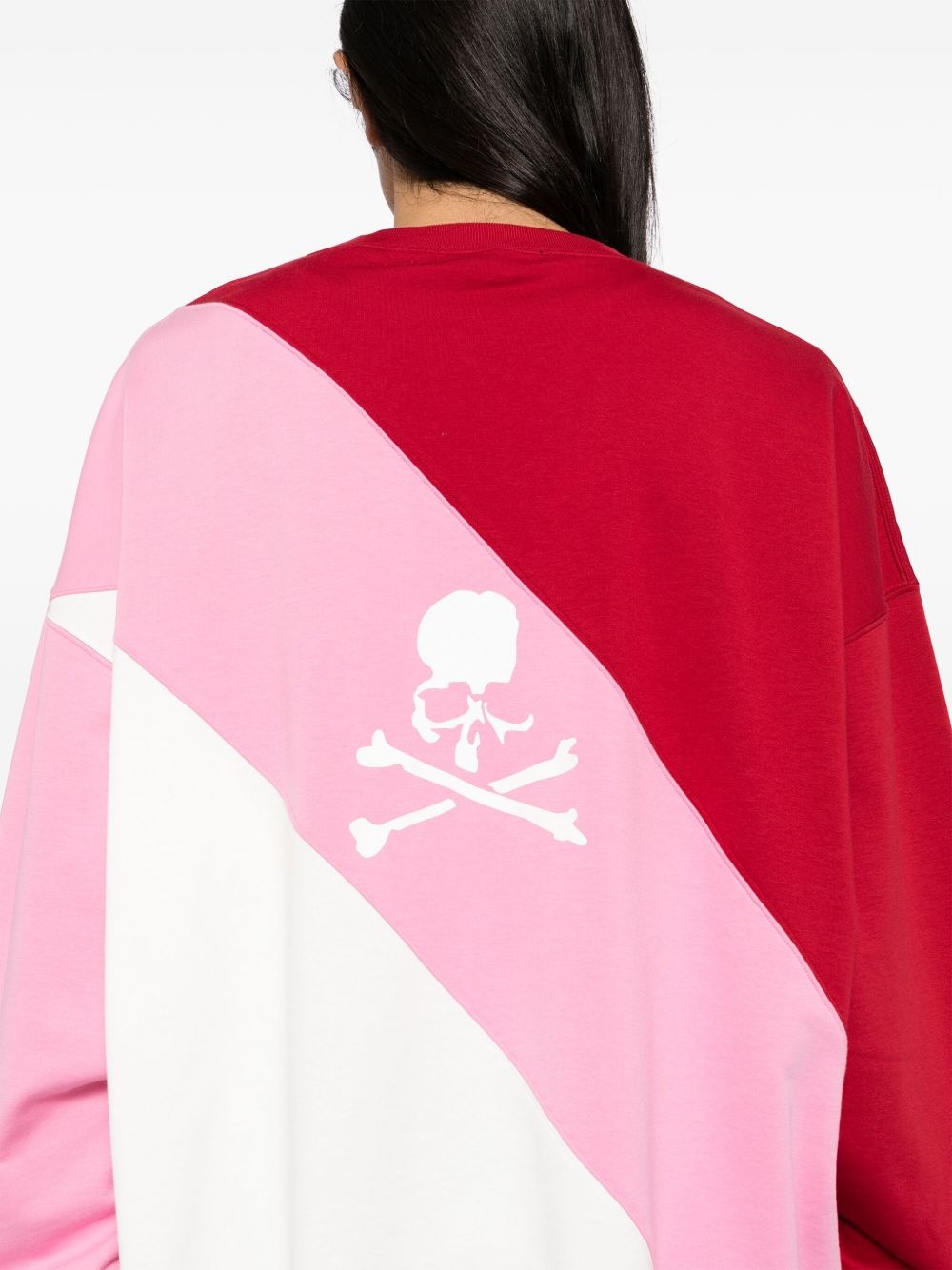 opposite-angle switching sweatshirt - 5