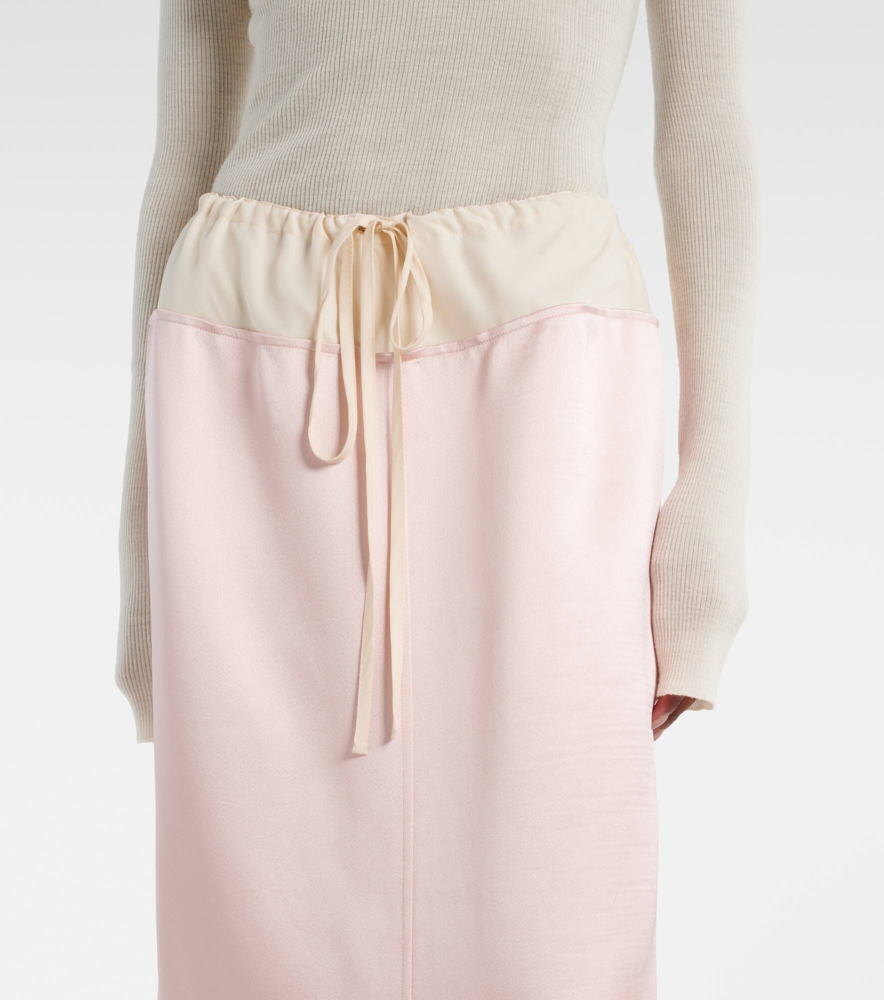 Chet satin maxi skirt - 4