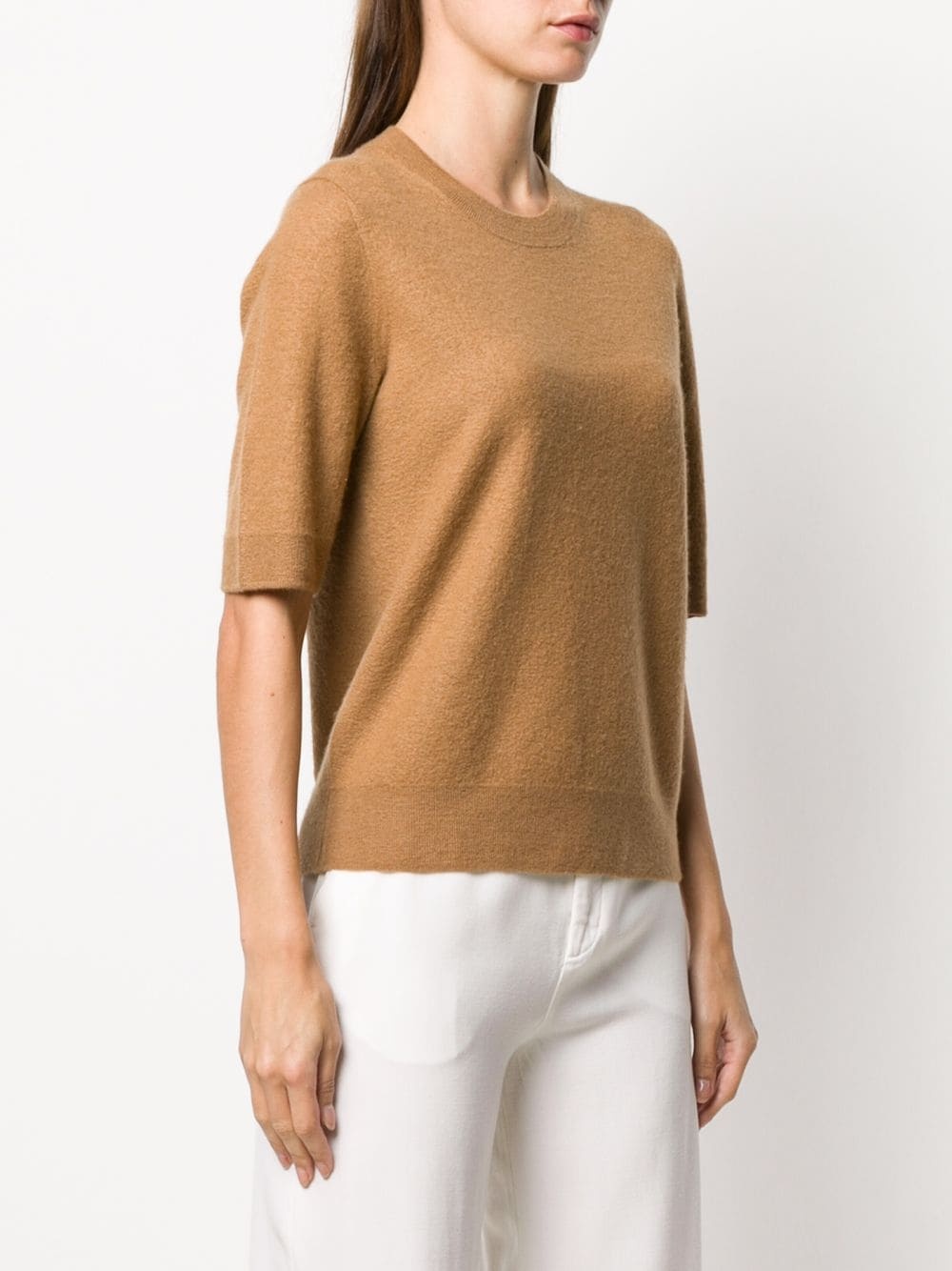 knitted cashmere t-shirt - 3