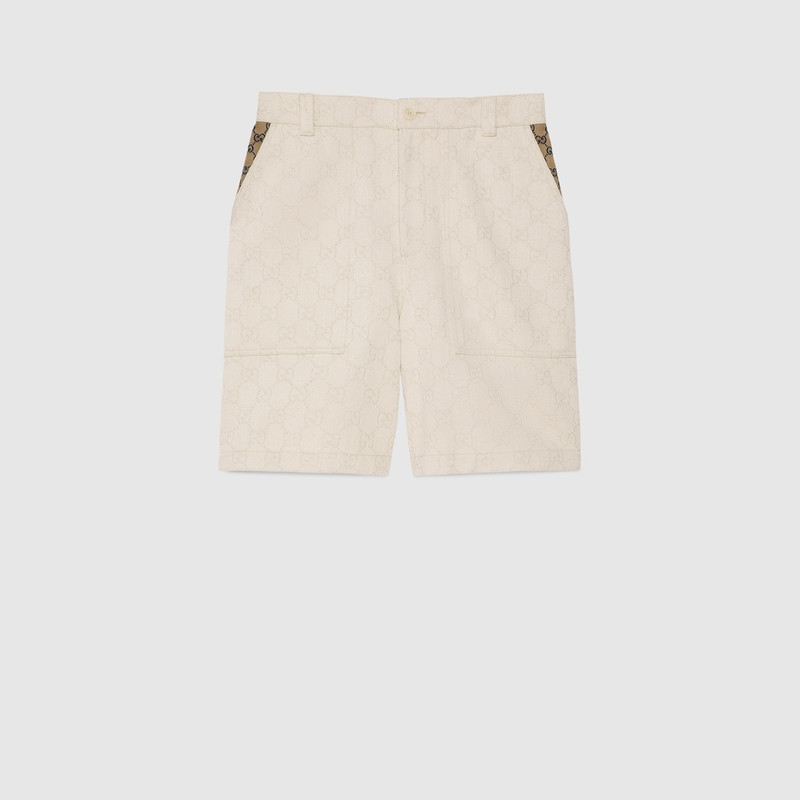 GG cotton jacquard bermuda shorts 1