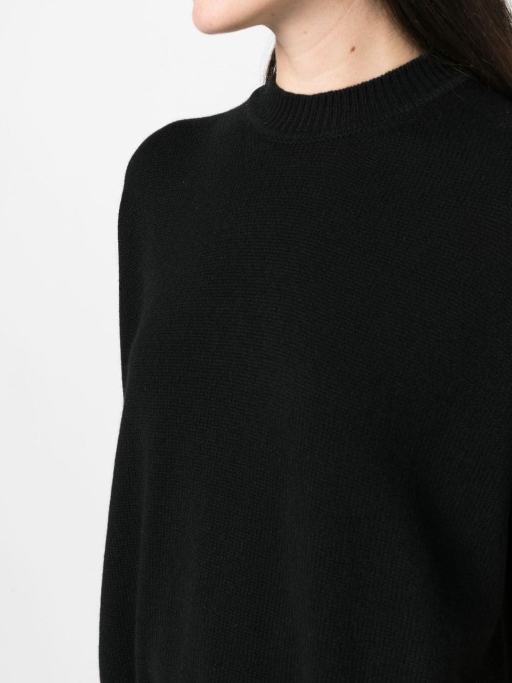 ribbed cashmere knitted top - 5
