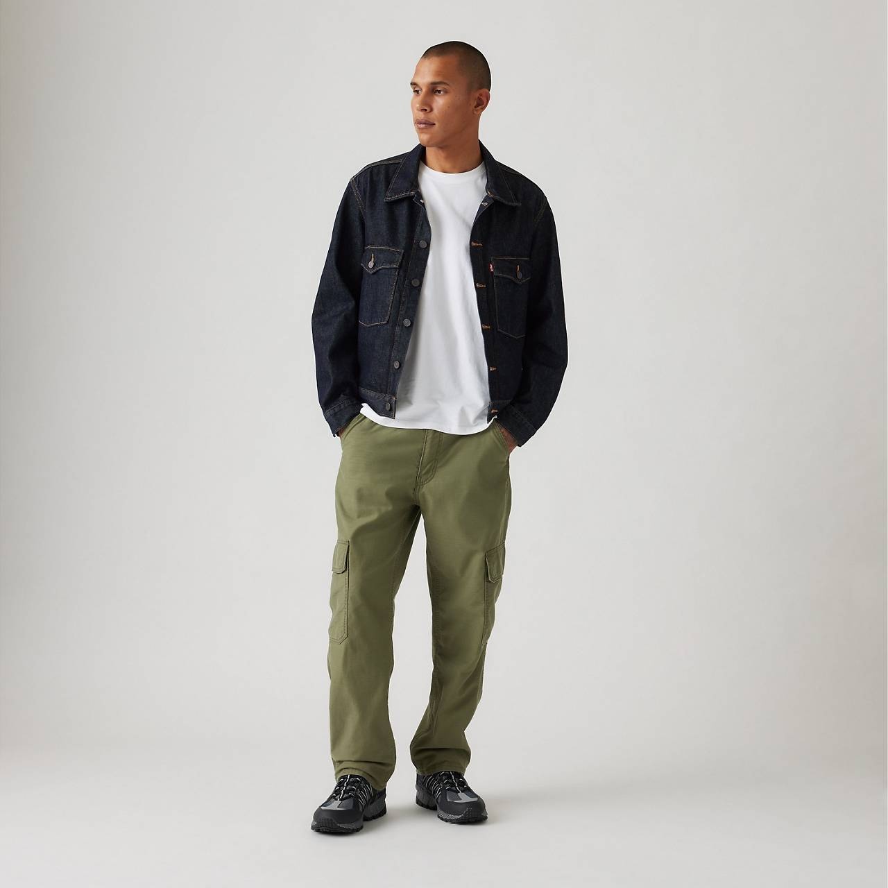 568™ LOOSE STRAIGHT CARGO TWILL MEN'S PANTS - 3