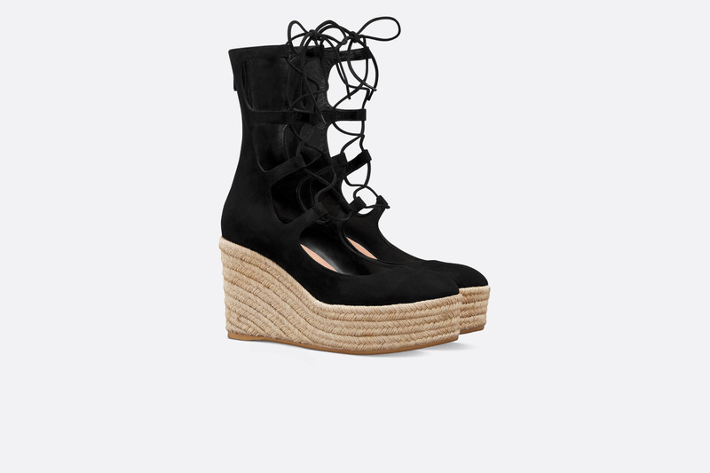 Dioriver Laced Wedge Sandal-Boot 1