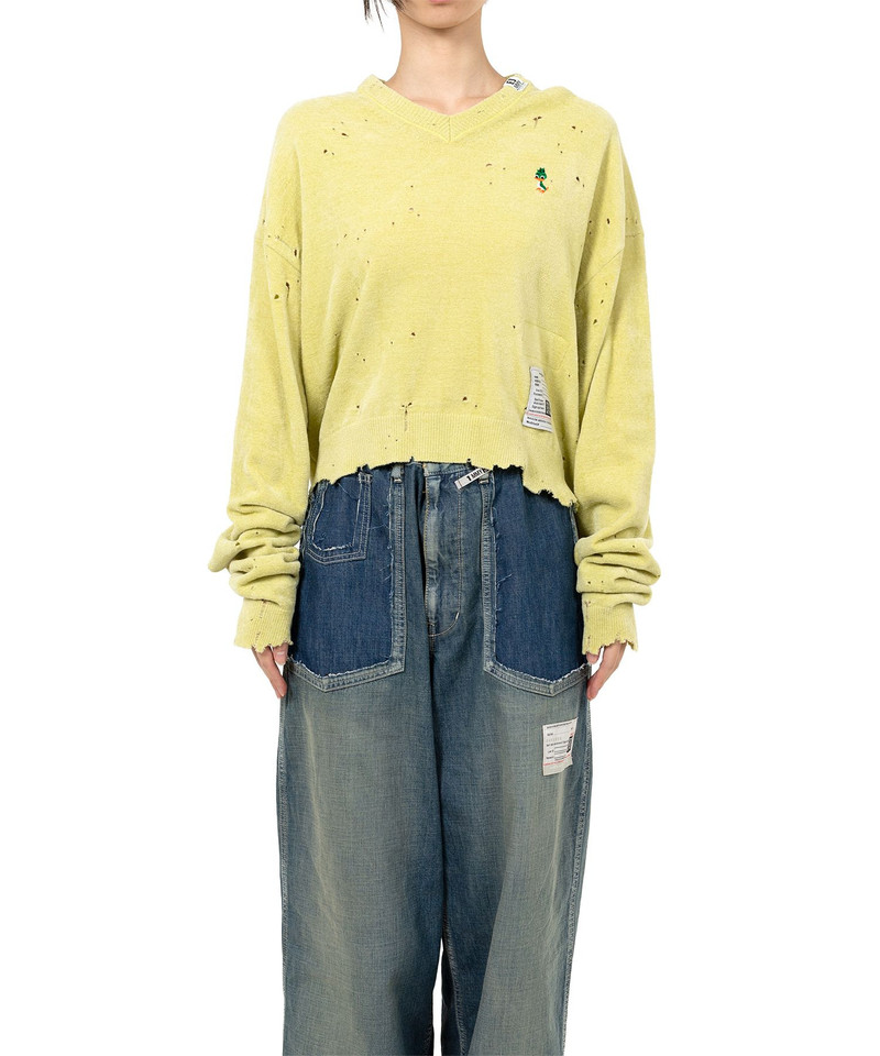 Distressed Knit Sweater 9