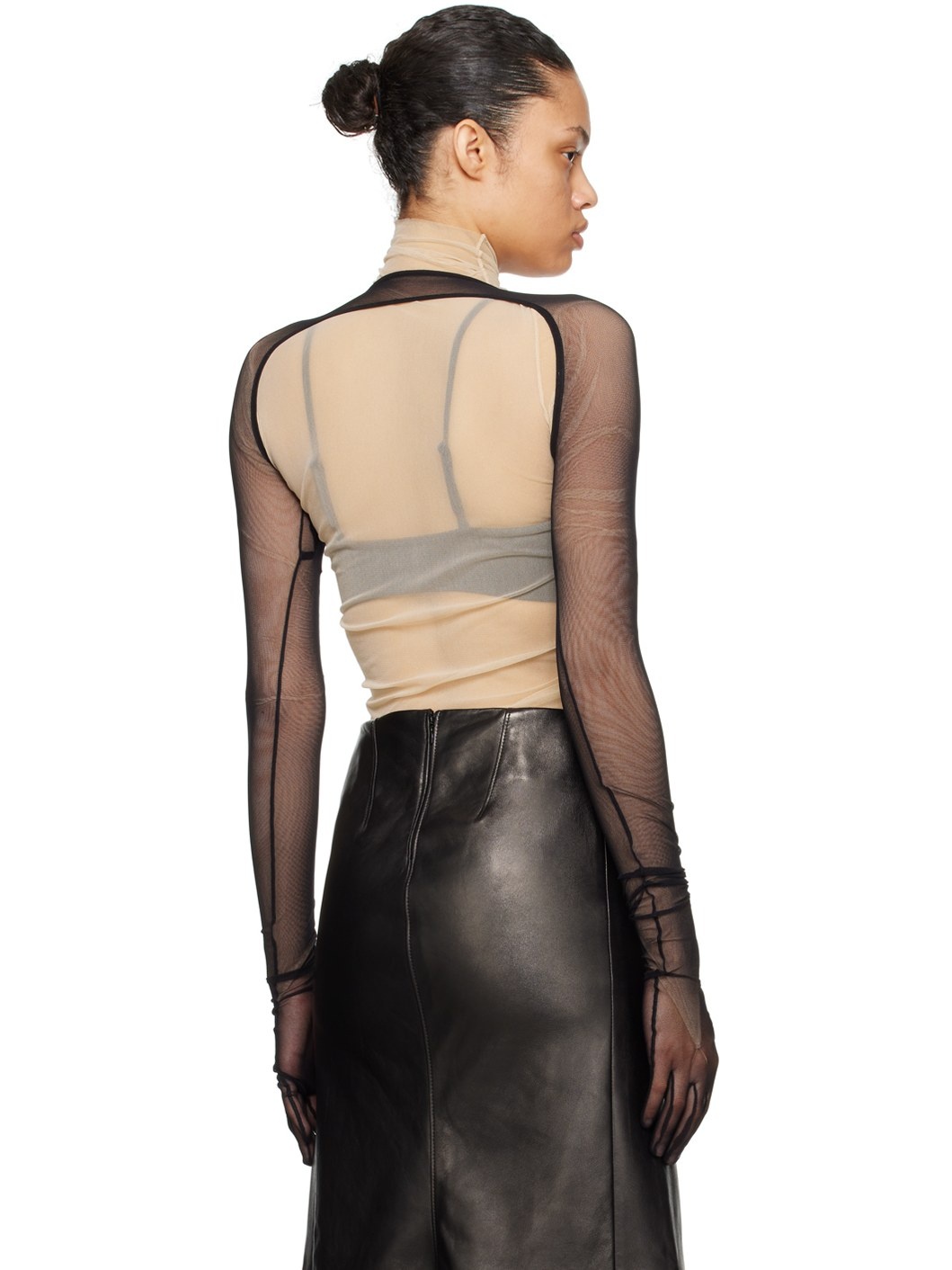 Black Larissa Gloved Sleeves - 3