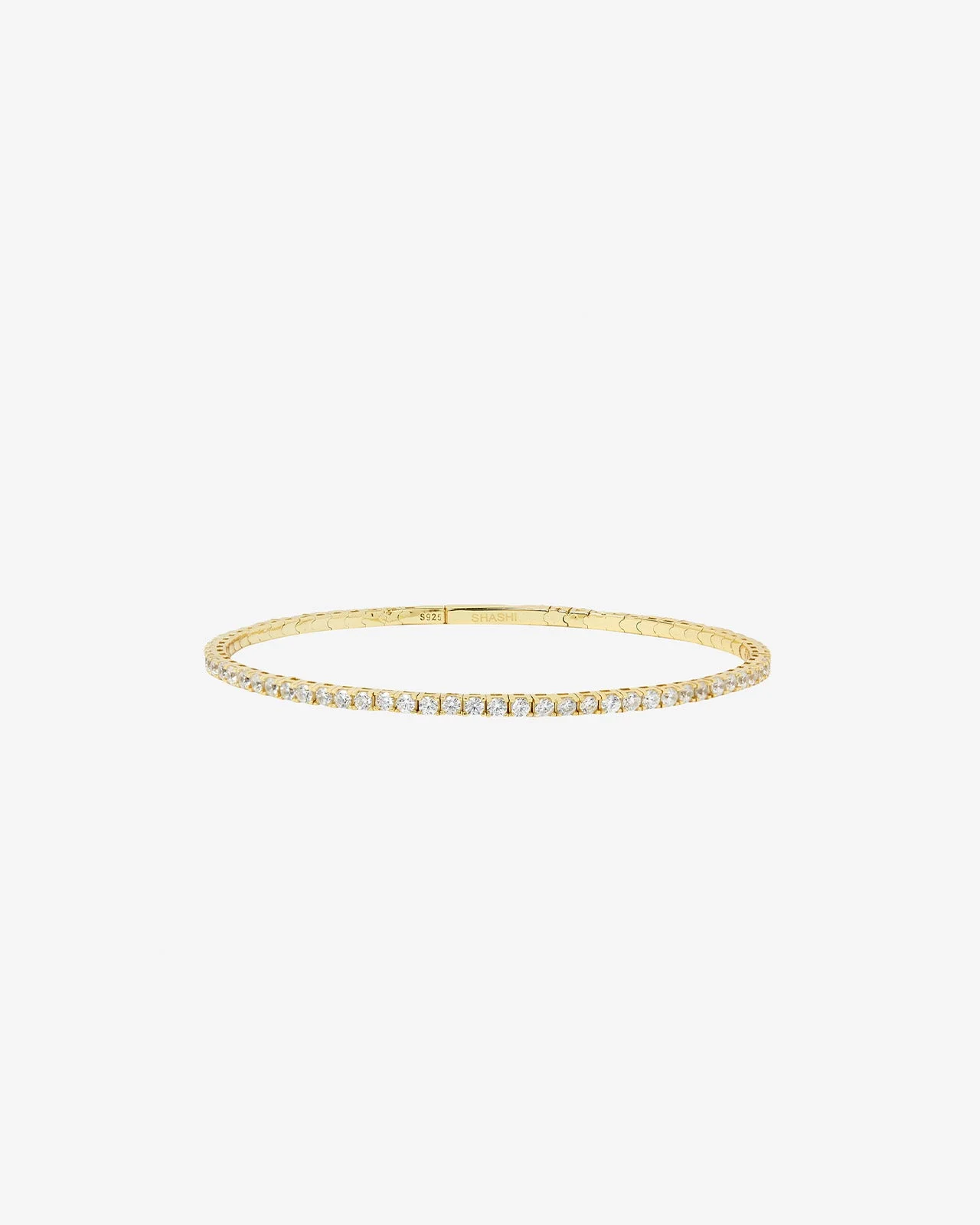 Shashi Bianca Bangle Bracelet Cuff - 1