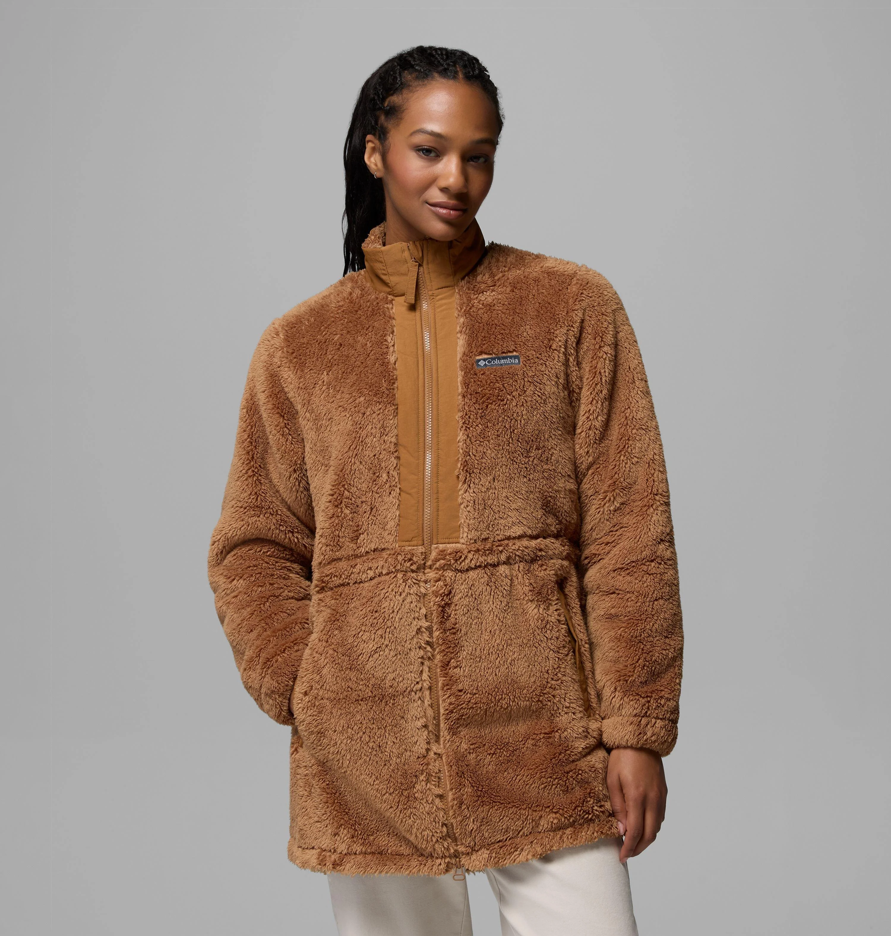 Women's Boundless Discovery Long Sherpa Jacket - 1