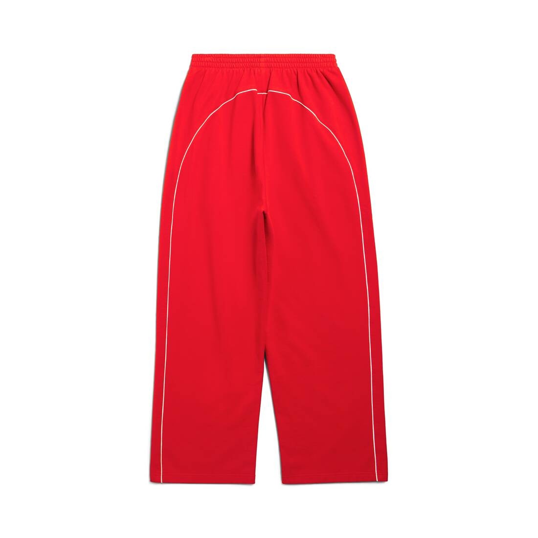 Soccer Baggy Sweatpants in Red/white - 6